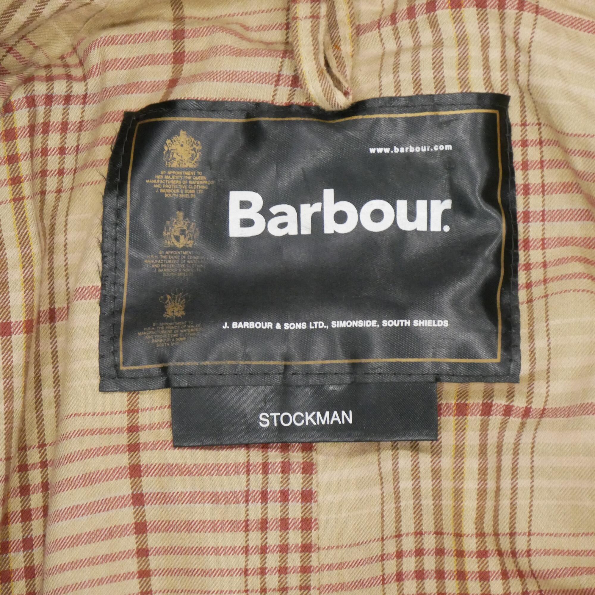 Segunda vida - Parkas Homem Barbour Stockman Wax - Em muito bom estado 7/7