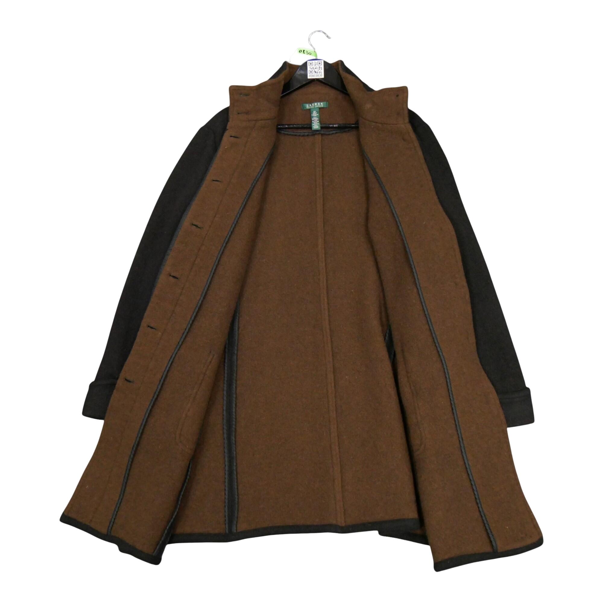 Second hand - Parka donna marrone Lauren Ralph Lauren - Stato molto buono 3/6