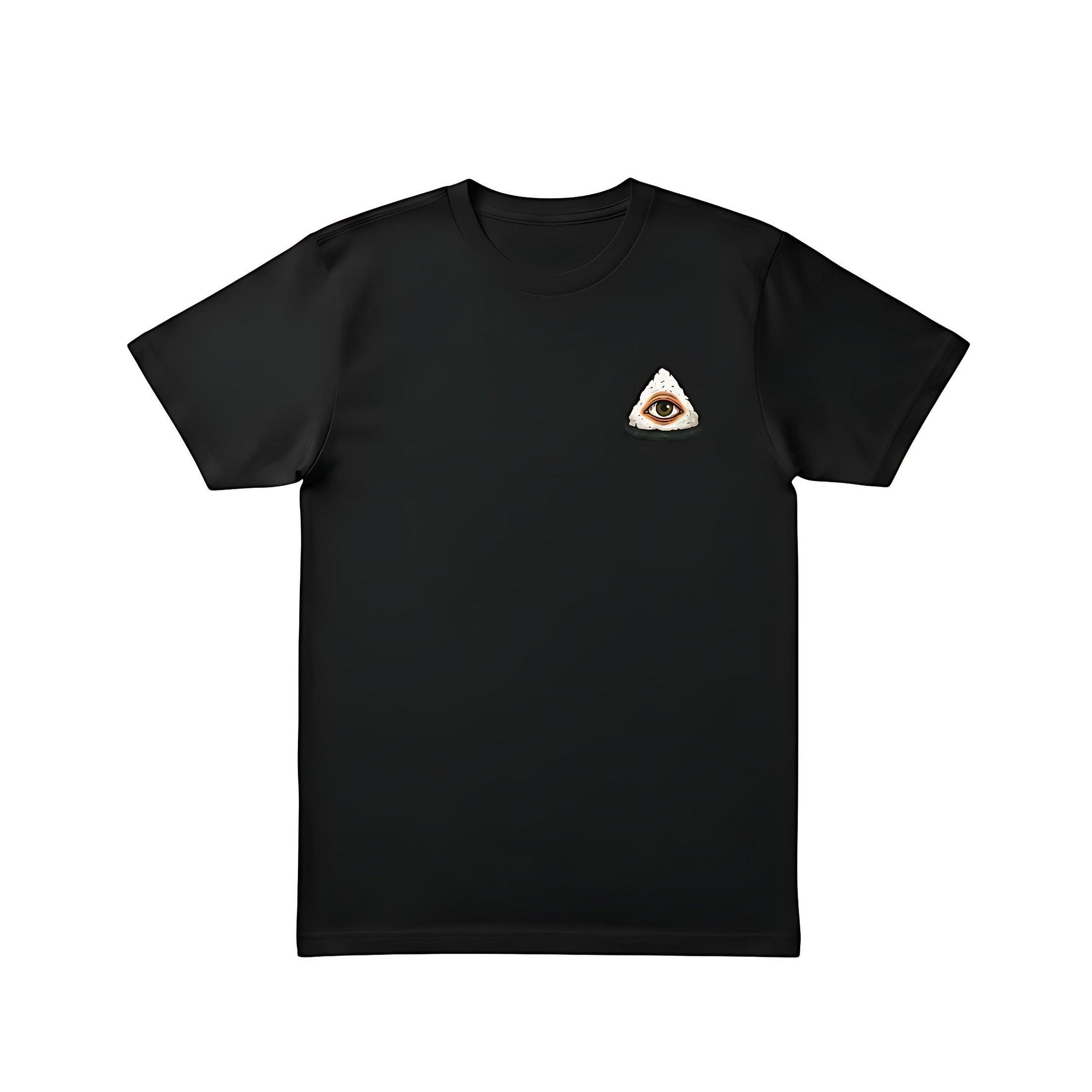 Koszulka z serii Trust Sushi-Czarna-Streetwear 7/8