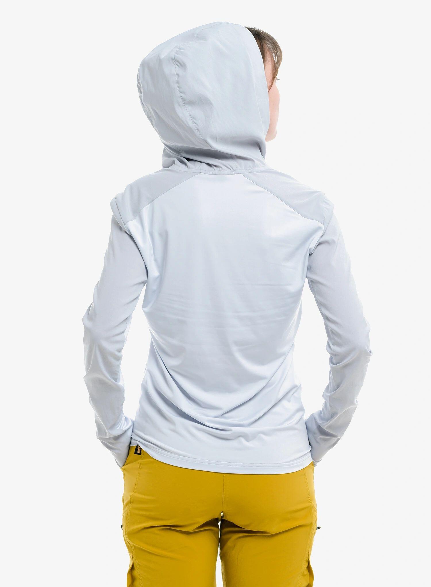 Maglia a maniche lunghe Maya Hood Trek WMN donna – grigio 2/7