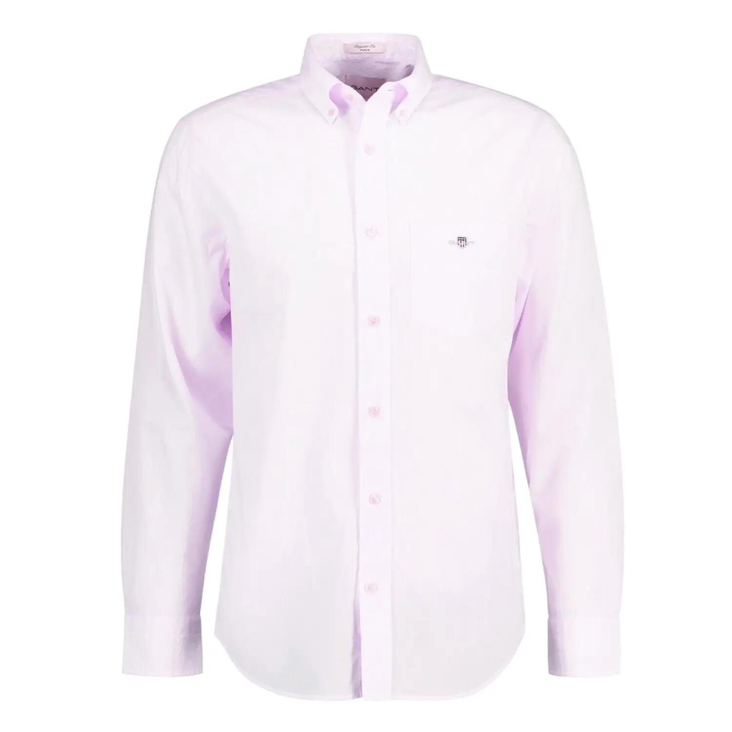 Camicia Popeline Uomo Gant Banker Rosa Palido 2/3