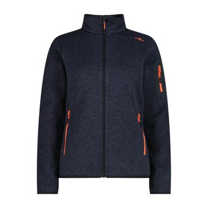 CMP Damen Jacke Knitted Melange Fleece Jacket 3H14746