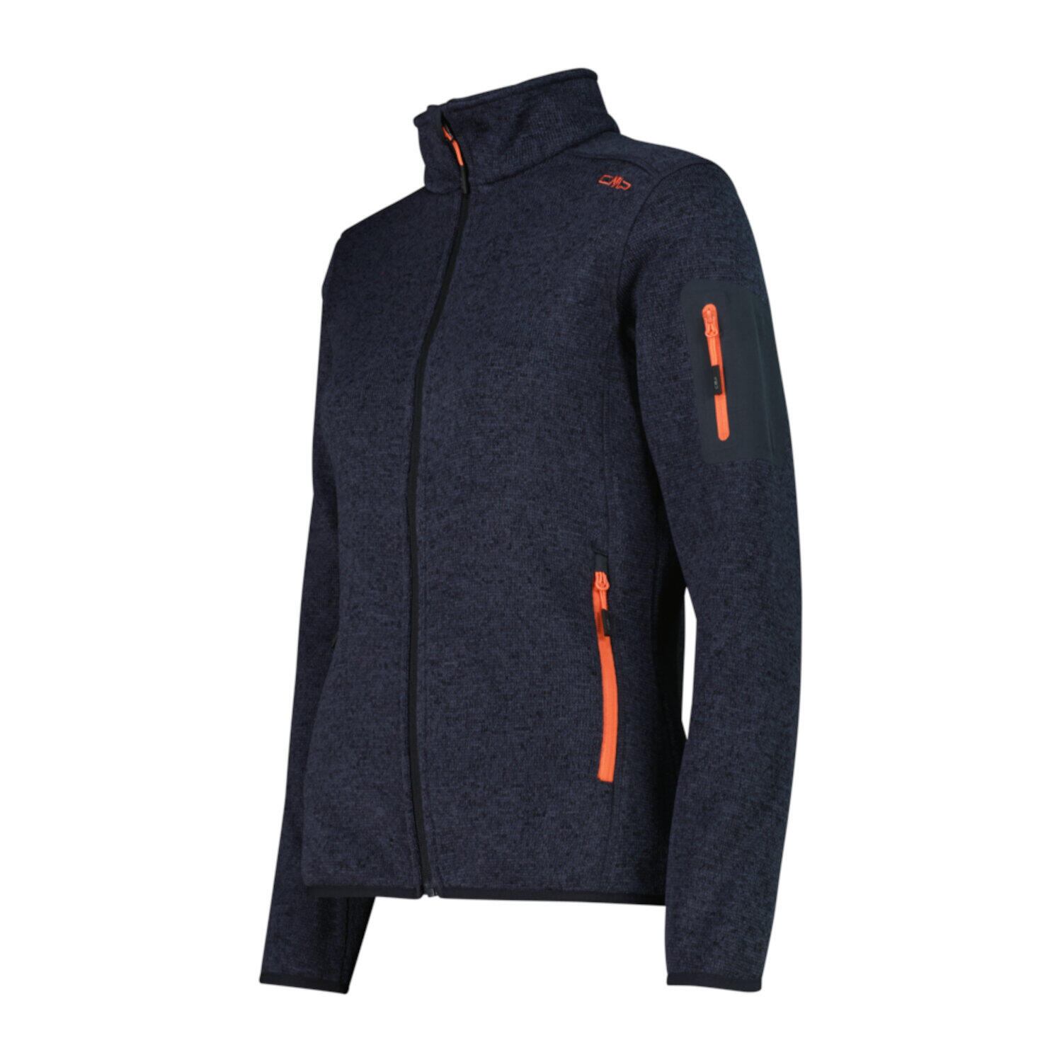 CMP Damen Jacke Knitted Melange Fleece Jacket 3H14746 3/3