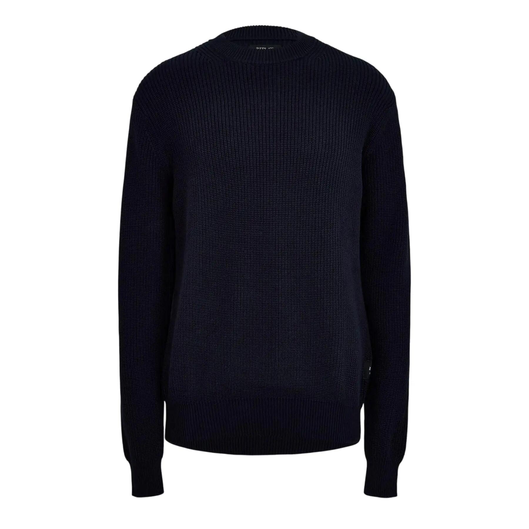 Pull Motif/style Pêcheur Homme (Bleu Marine) 2/3