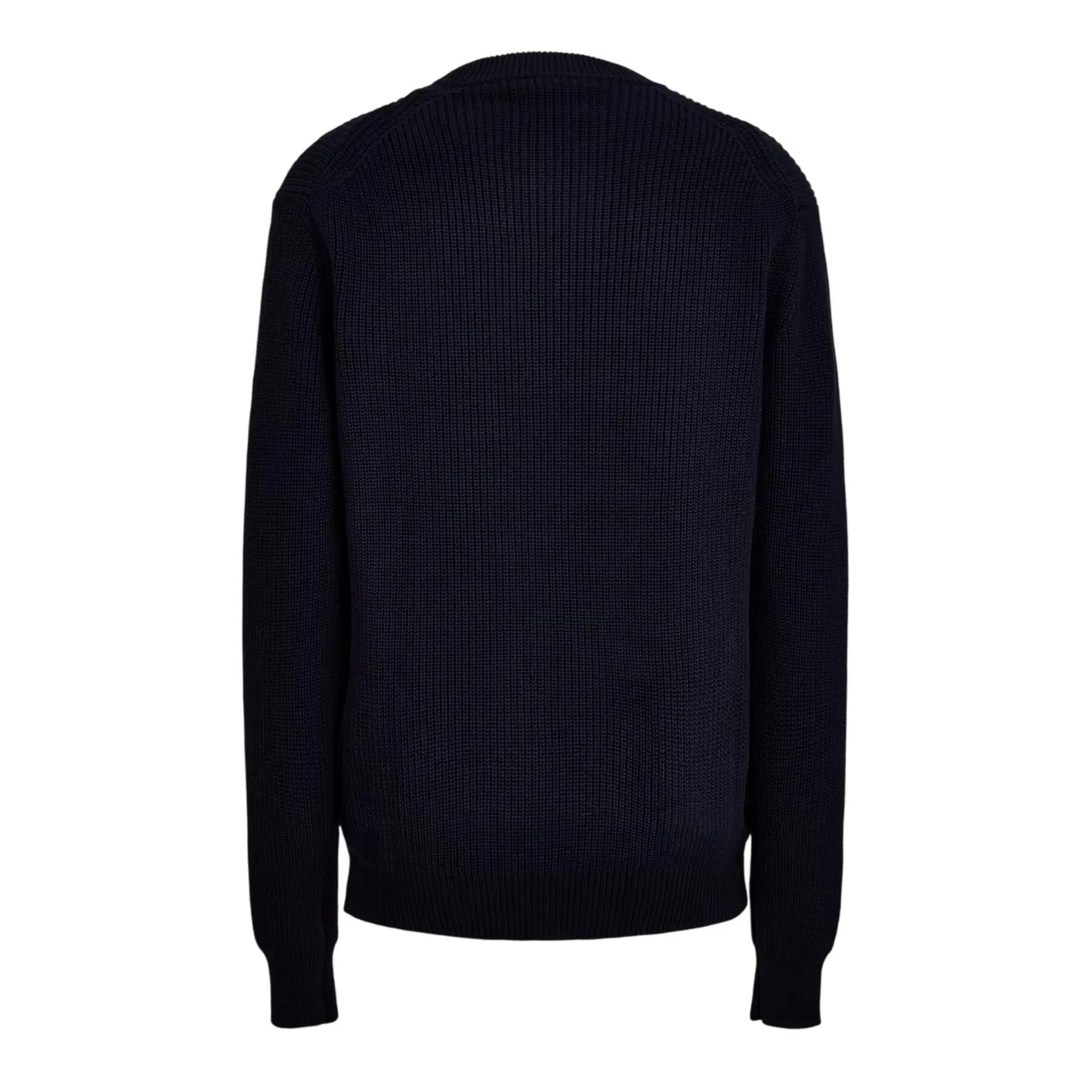 Pull Motif/style Pêcheur Homme (Bleu Marine) 3/3