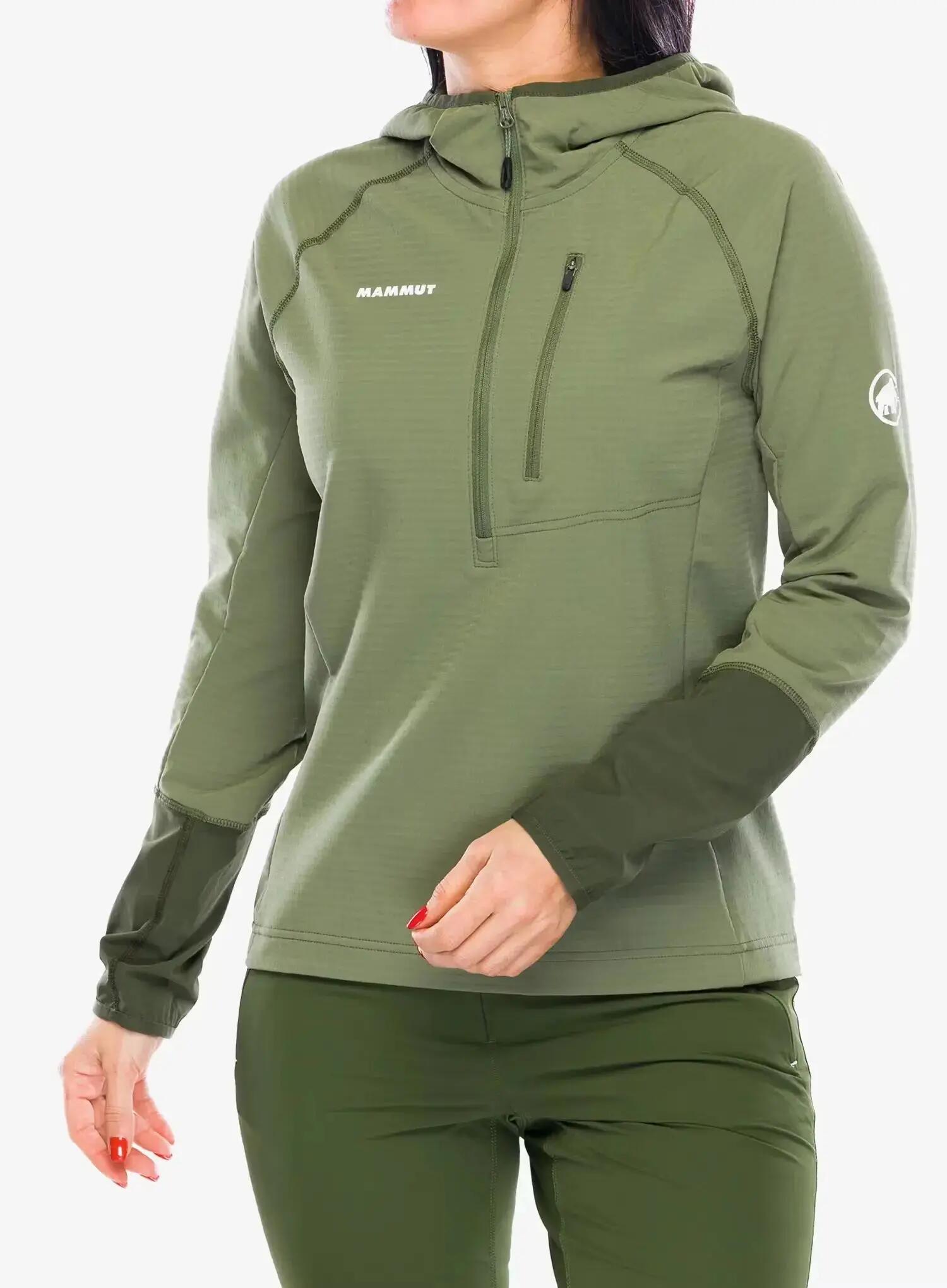 Bluza damska Mammut Madris Light ML Half Zip Hoody 3/7