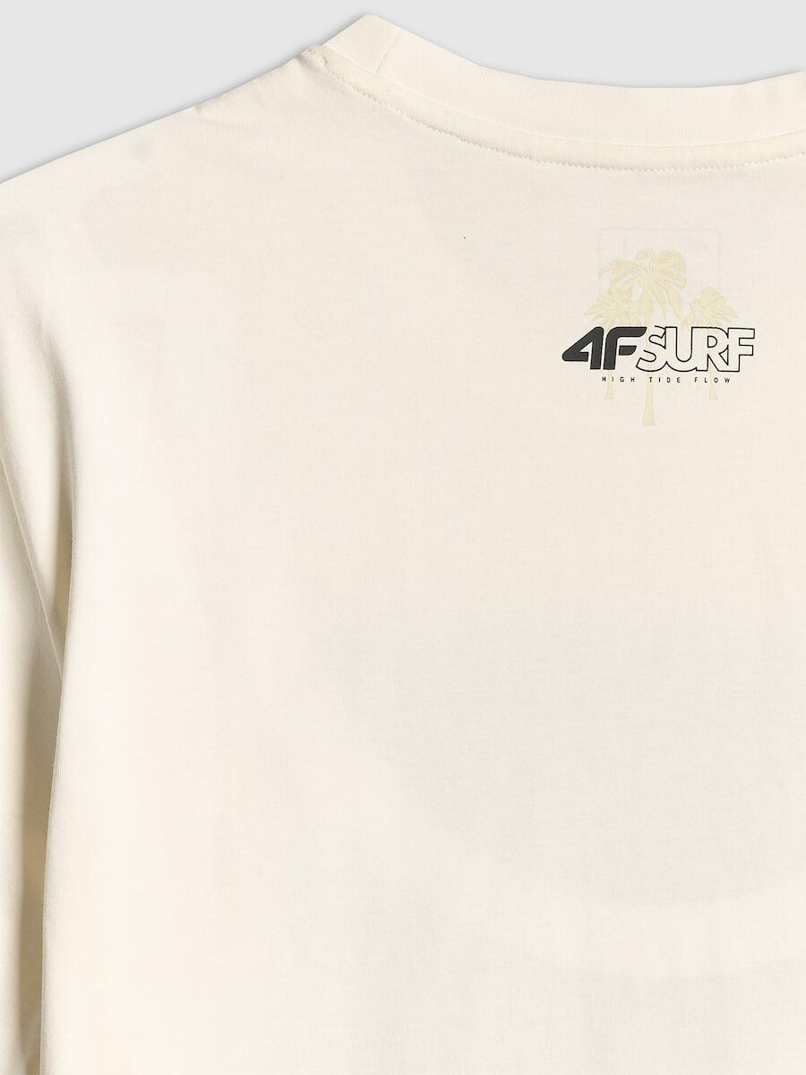 T-shirt bawełniany męski 4F 4FRSS26TTSHM4291 7/7