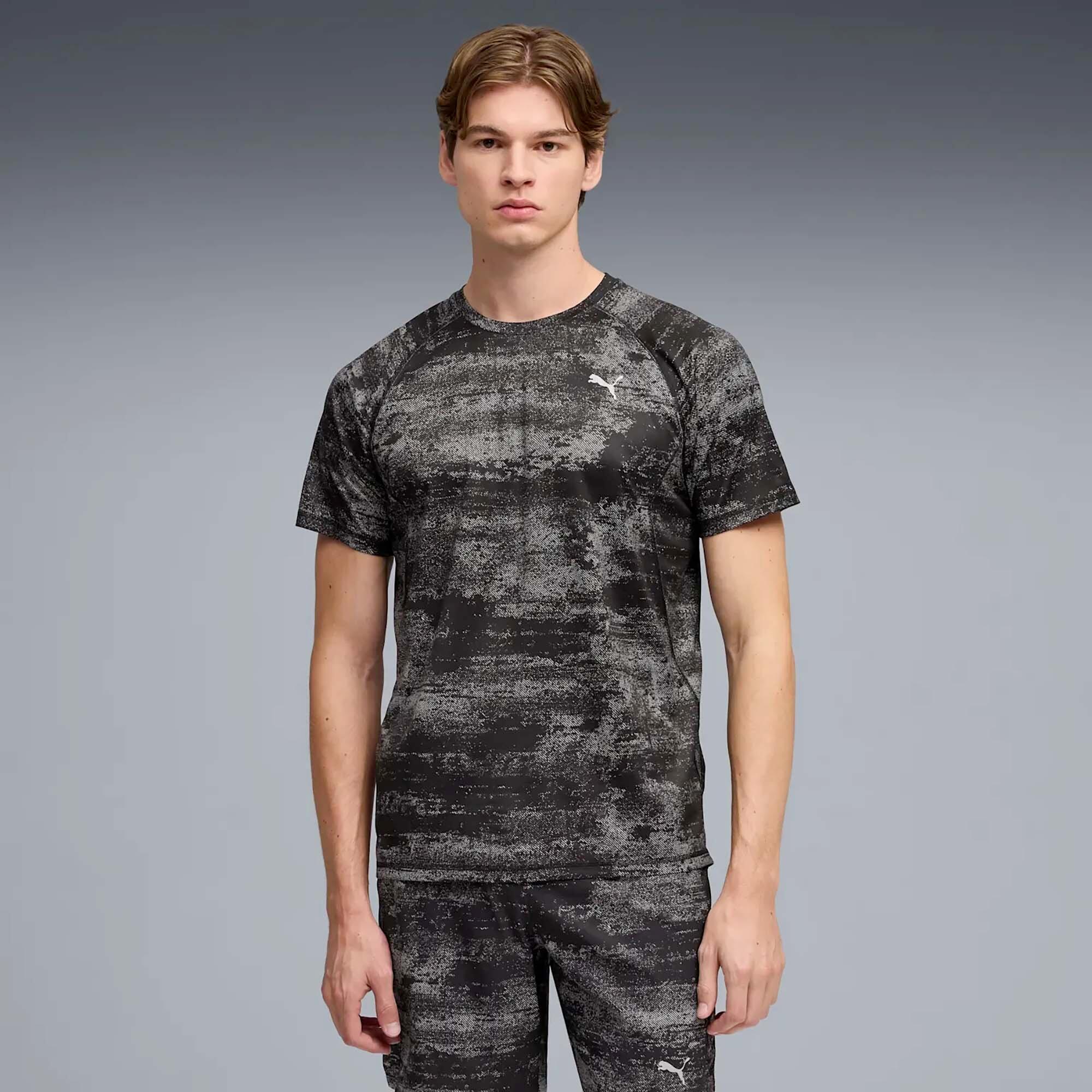 T-Shirt Puma M Run Velocity Aop Tee Dorośli 2/5