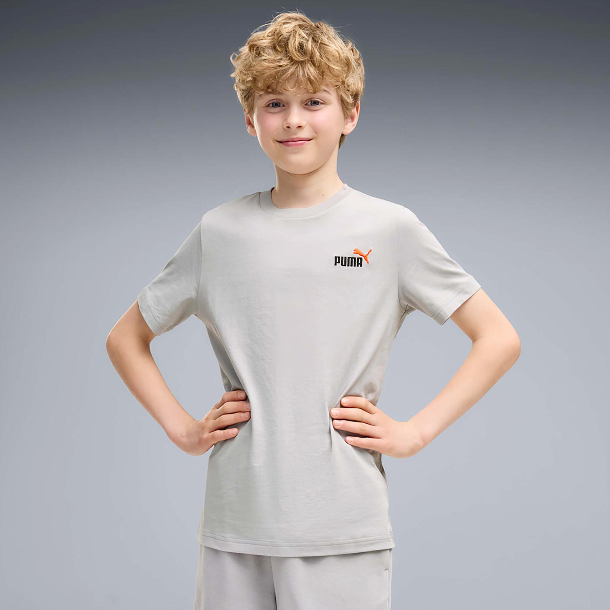 T-Shirt Puma Ess 2 Color Small No. 1 Logo Tee B Criança 2/4
