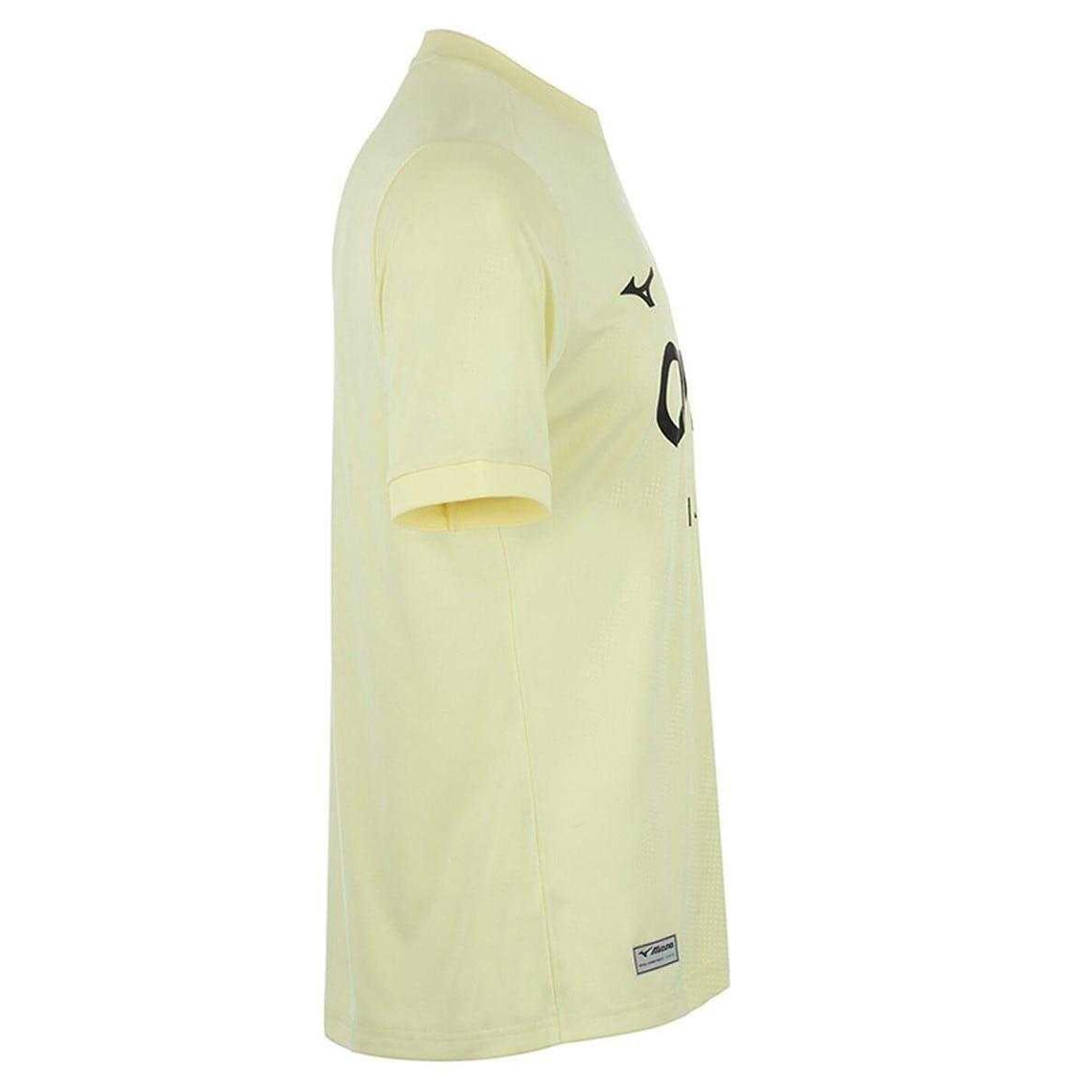 Adulto Unisex AS Monaco Maglietta Da Calcio Mizuno 25/26 Giallo 3/3