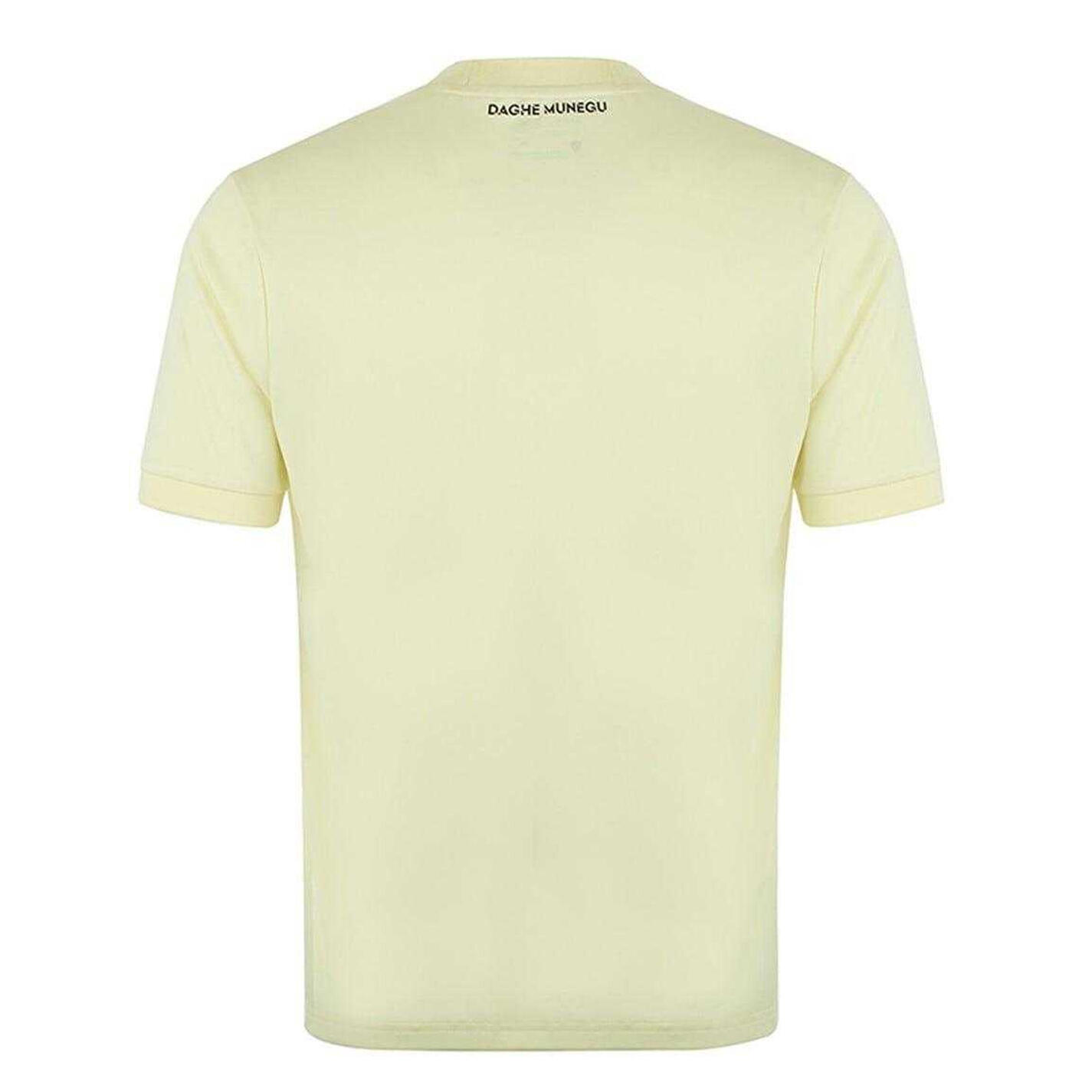 Adulto Unisex AS Monaco Maglietta Da Calcio Mizuno 25/26 Giallo 2/3