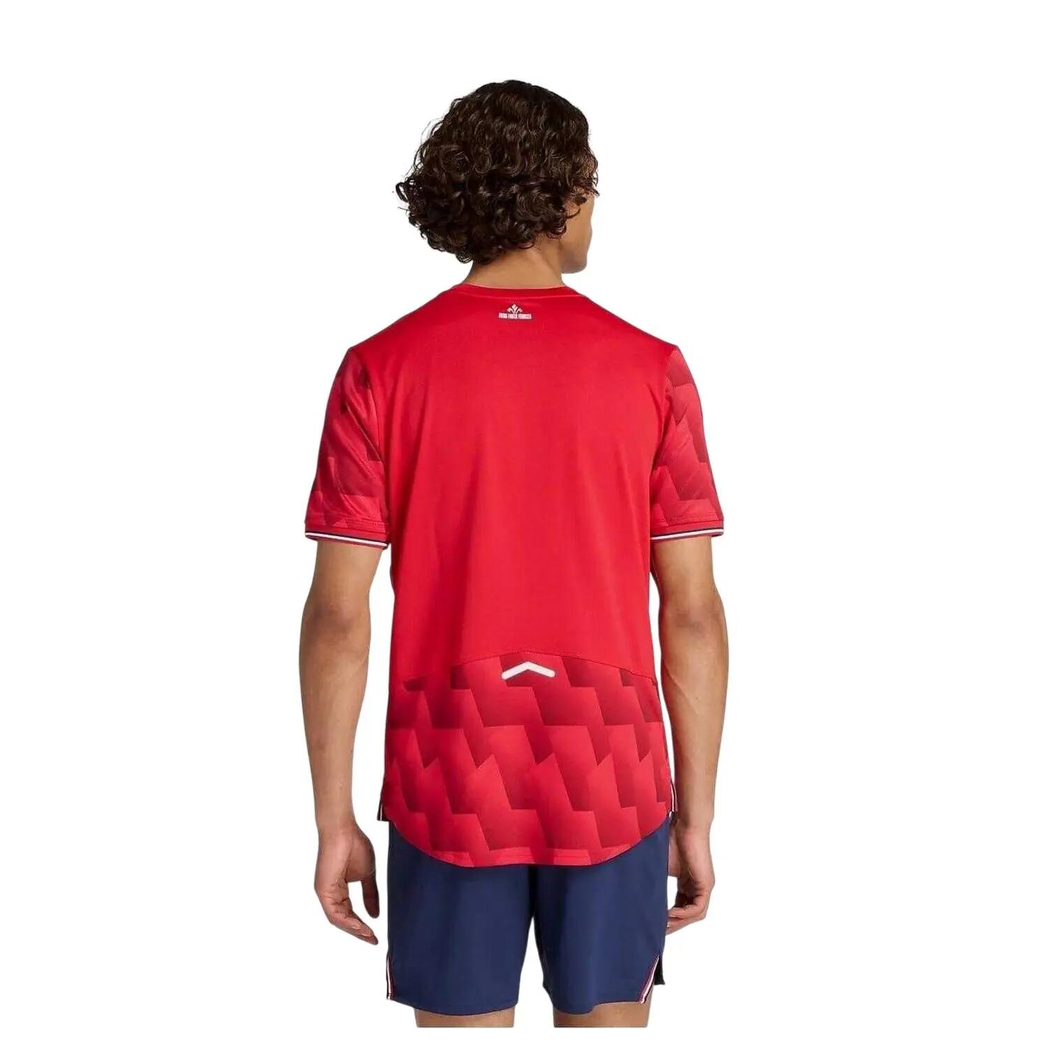 Uomo Calcio Maglietta Da Casa New Balance Lille 25/26 Rosso 3/4