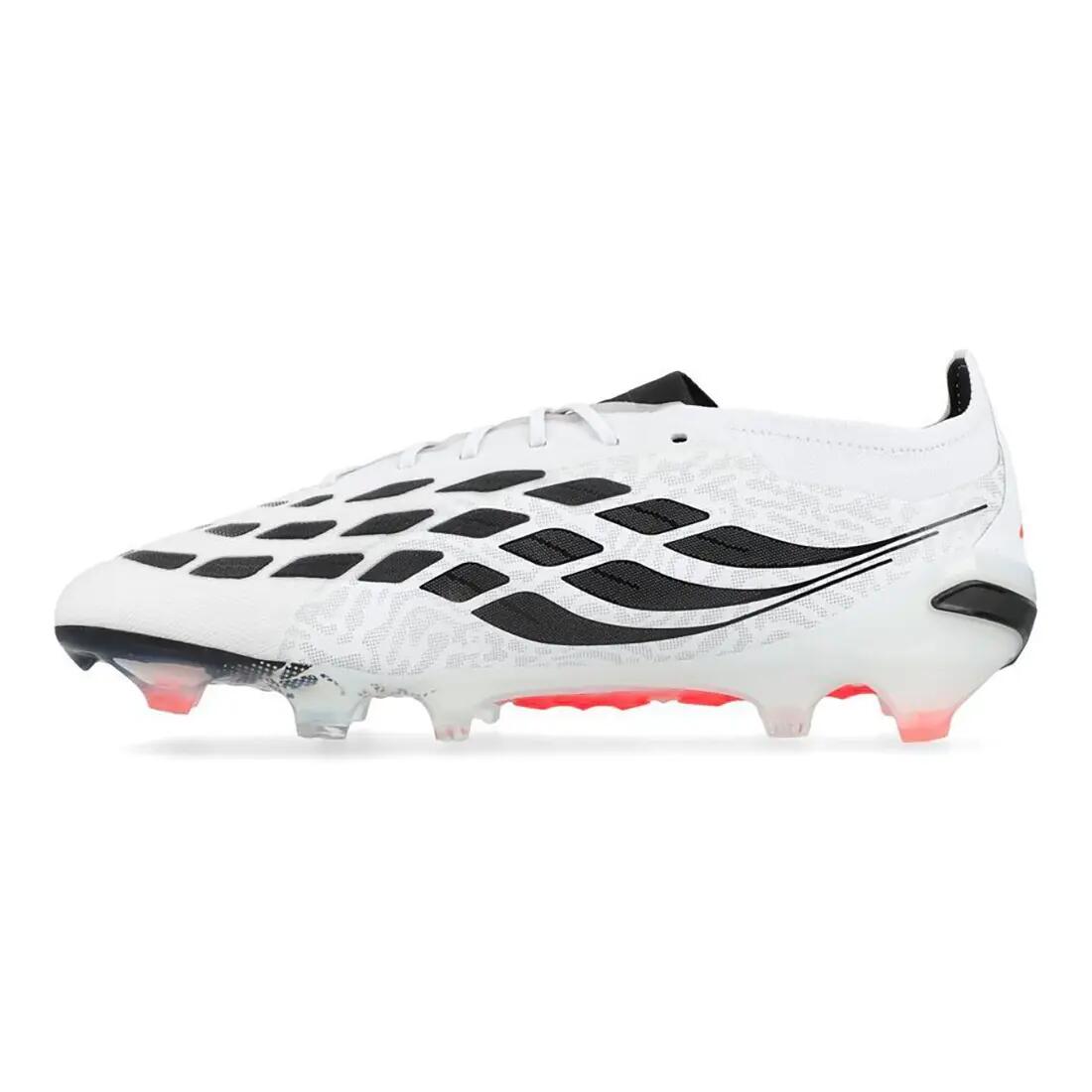 Adidas Predator Elite FG Bianco, nero e rosa 3/14