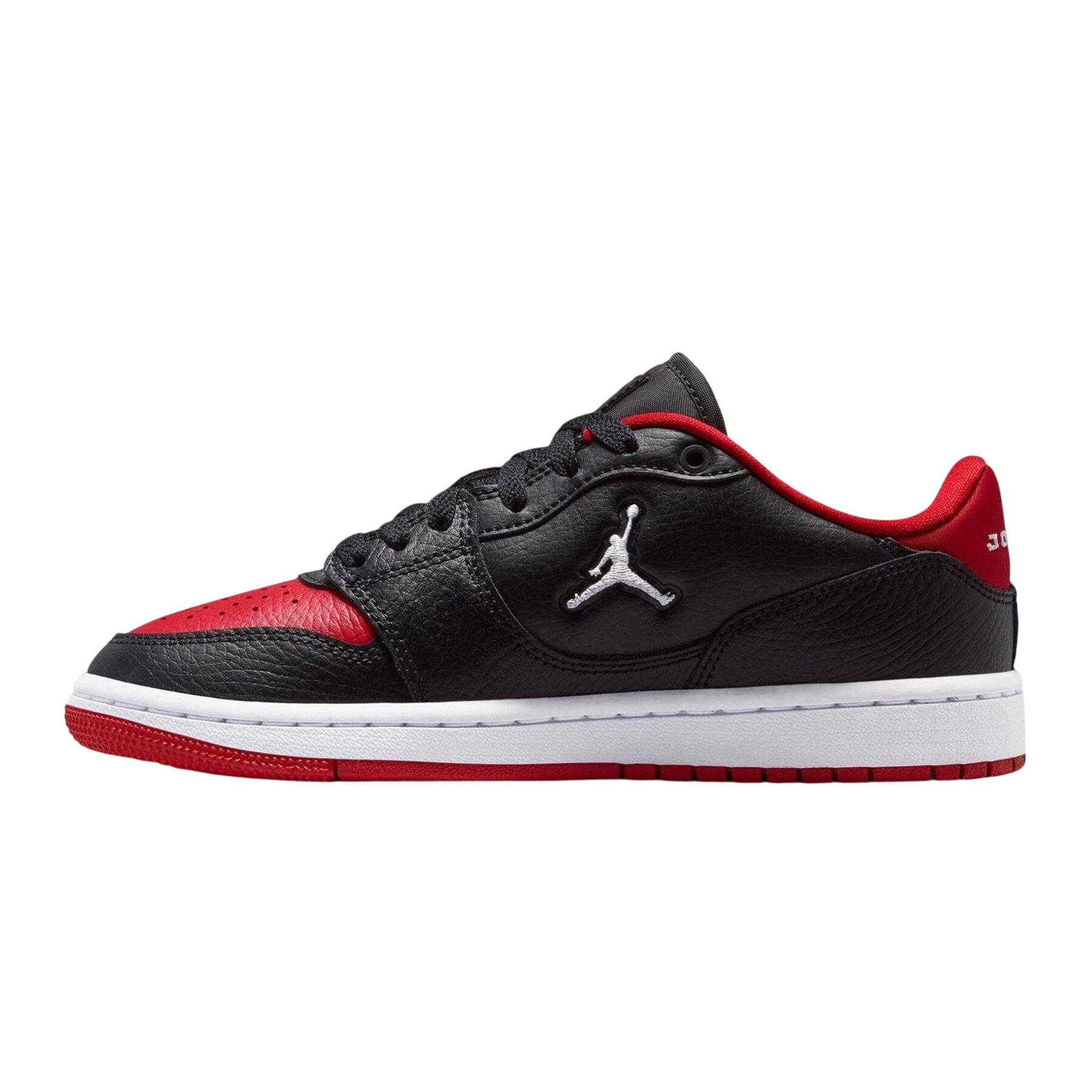 Scarpe Sportive PelleDonna Nike Air Jordan Access Nero Rosso 3/4