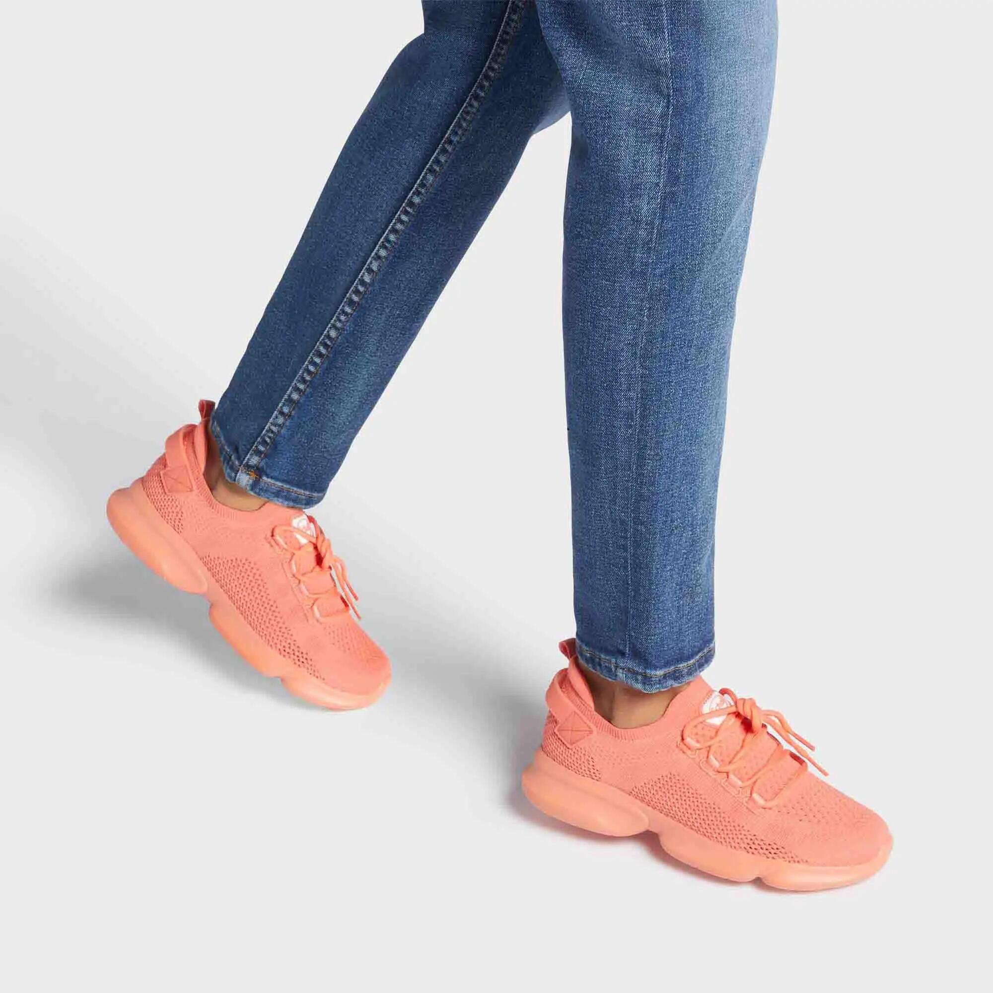 Damen Walking Sneaker Camden Lachsrosa 5/5