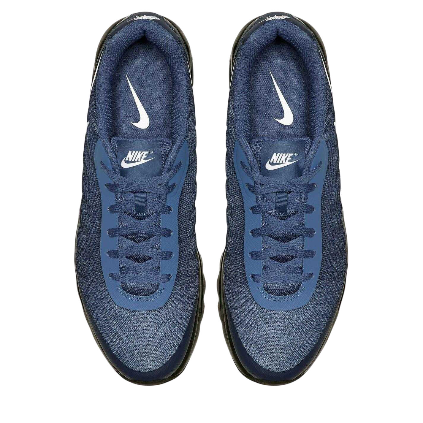 Mens Air Max Trainers (Navy/Black) 4/5