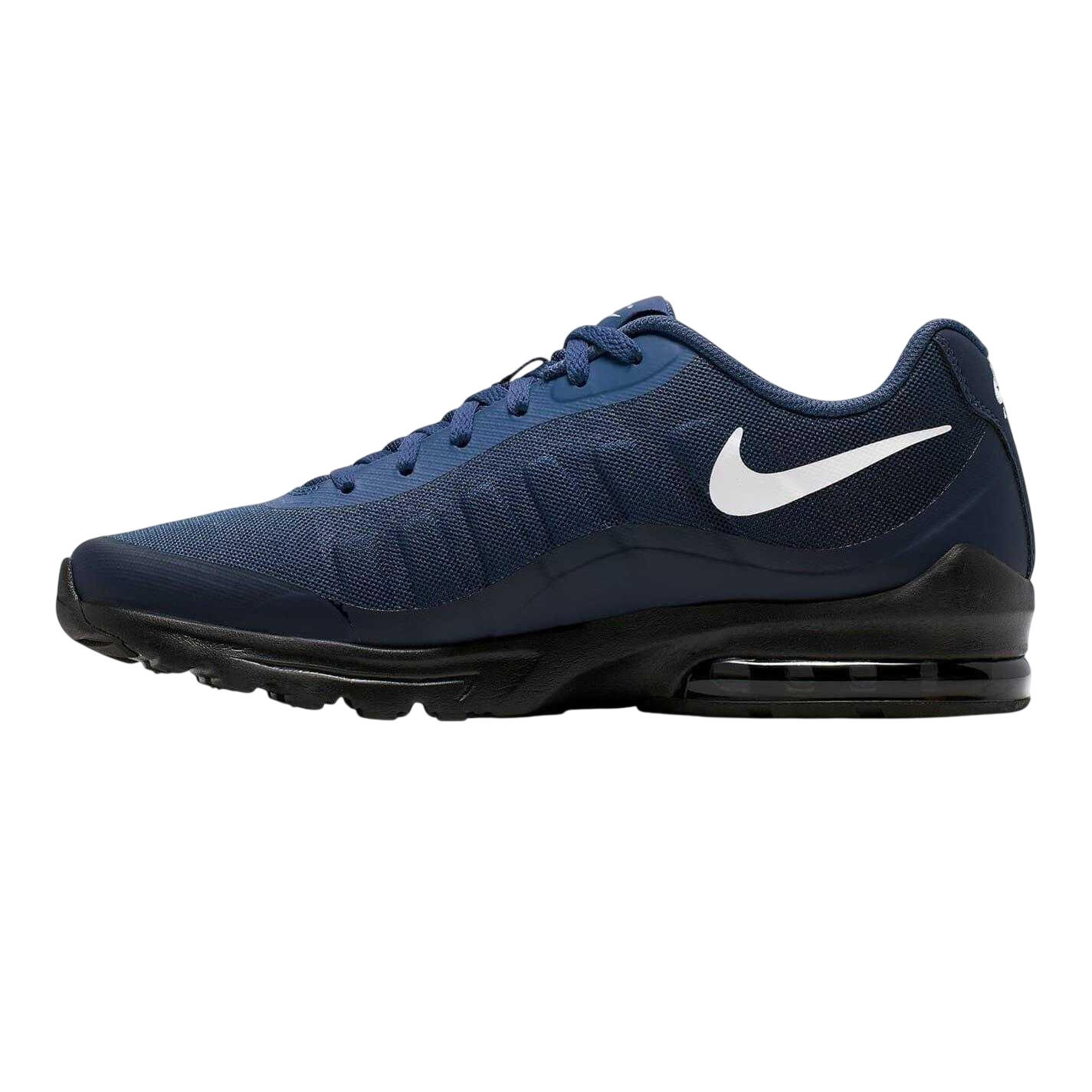 Mens Air Max Trainers (Navy/Black) 3/5