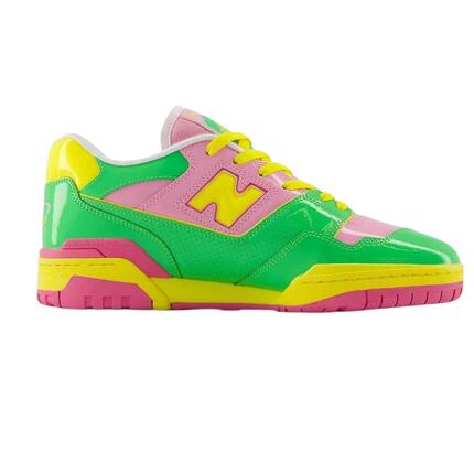 550" Neon Sneaker für , Leder Damen Grün/Pink/Gelb