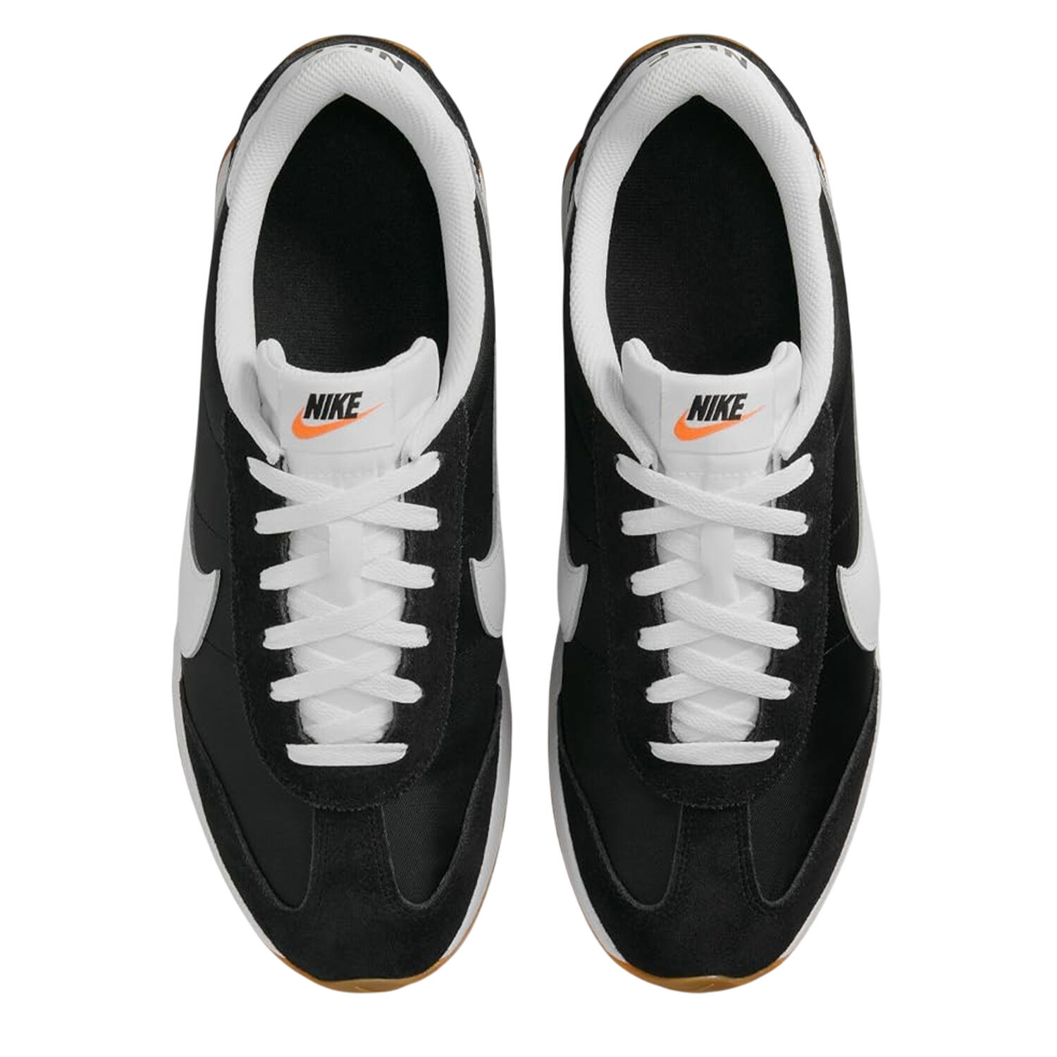 Baskets Motif/style Rétro PACIFIC Homme (Noir / Blanc) 3/4