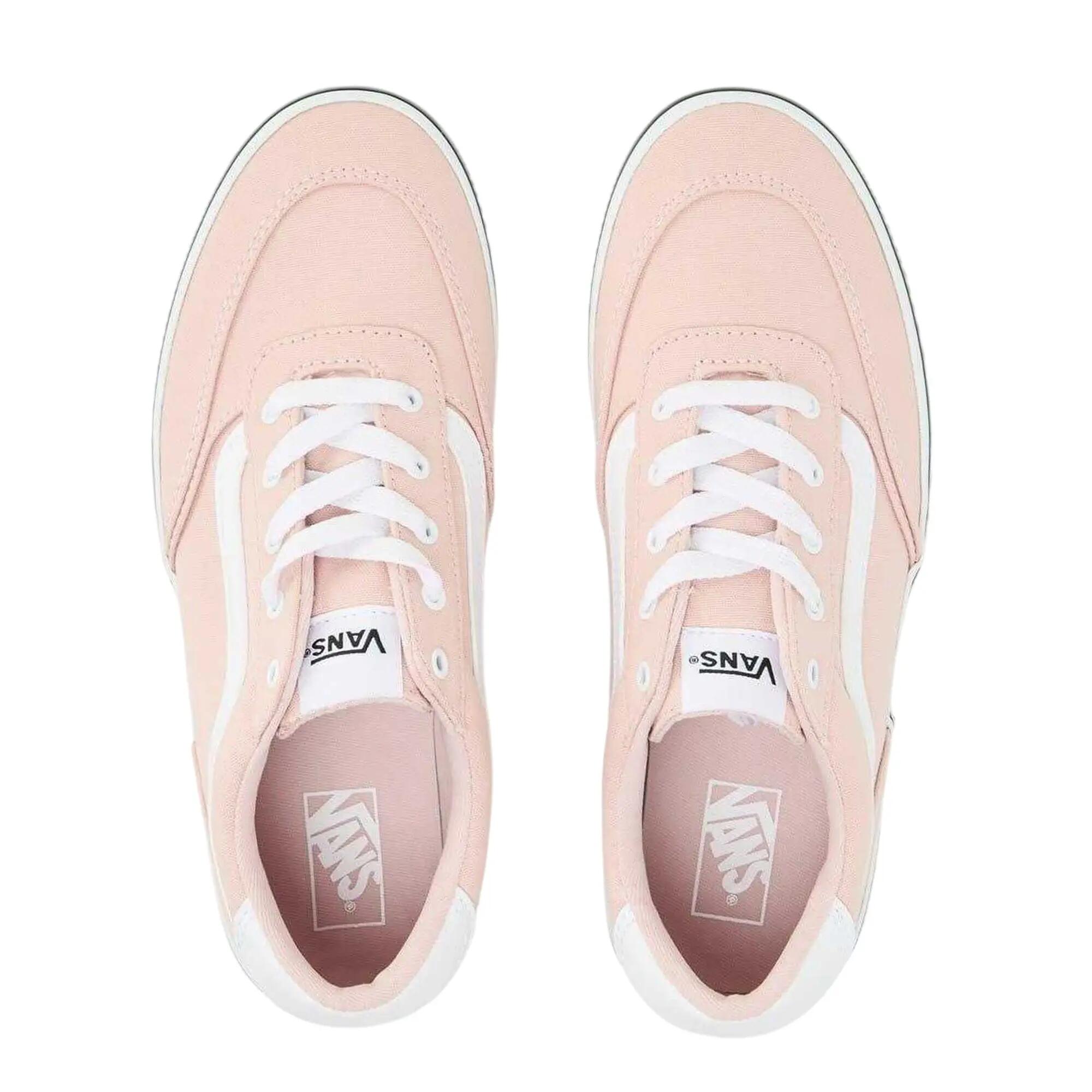 "Brooklyn" Sneaker für Kinder, Canvas, PlattformAbsatz Damen Rosa 3/3