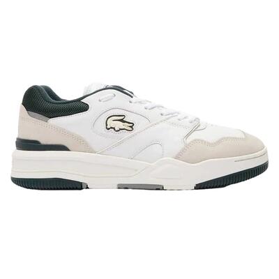 Lineshot leren sportschoenen voor heren die geen strepen achterlaten (wit)