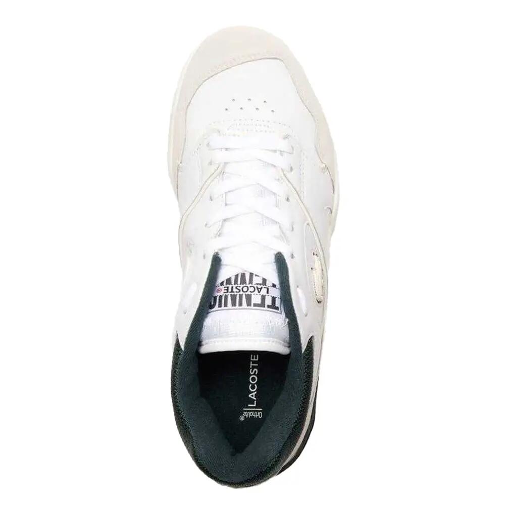 Lineshot leren sportschoenen voor heren die geen strepen achterlaten (Wit) 3/7