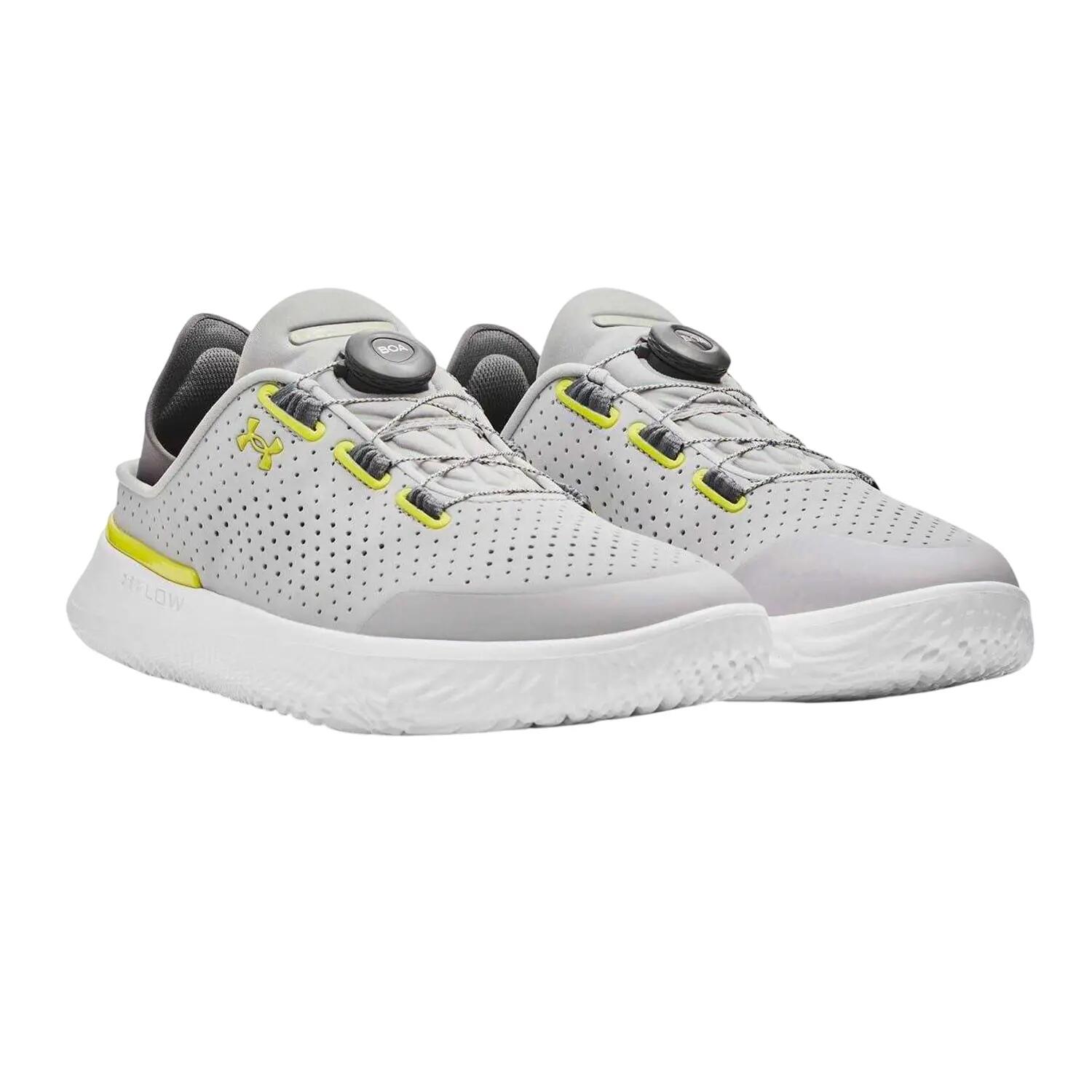 Baskets Course À Pied Motif/style Perforé Homme (Gris) 5/5