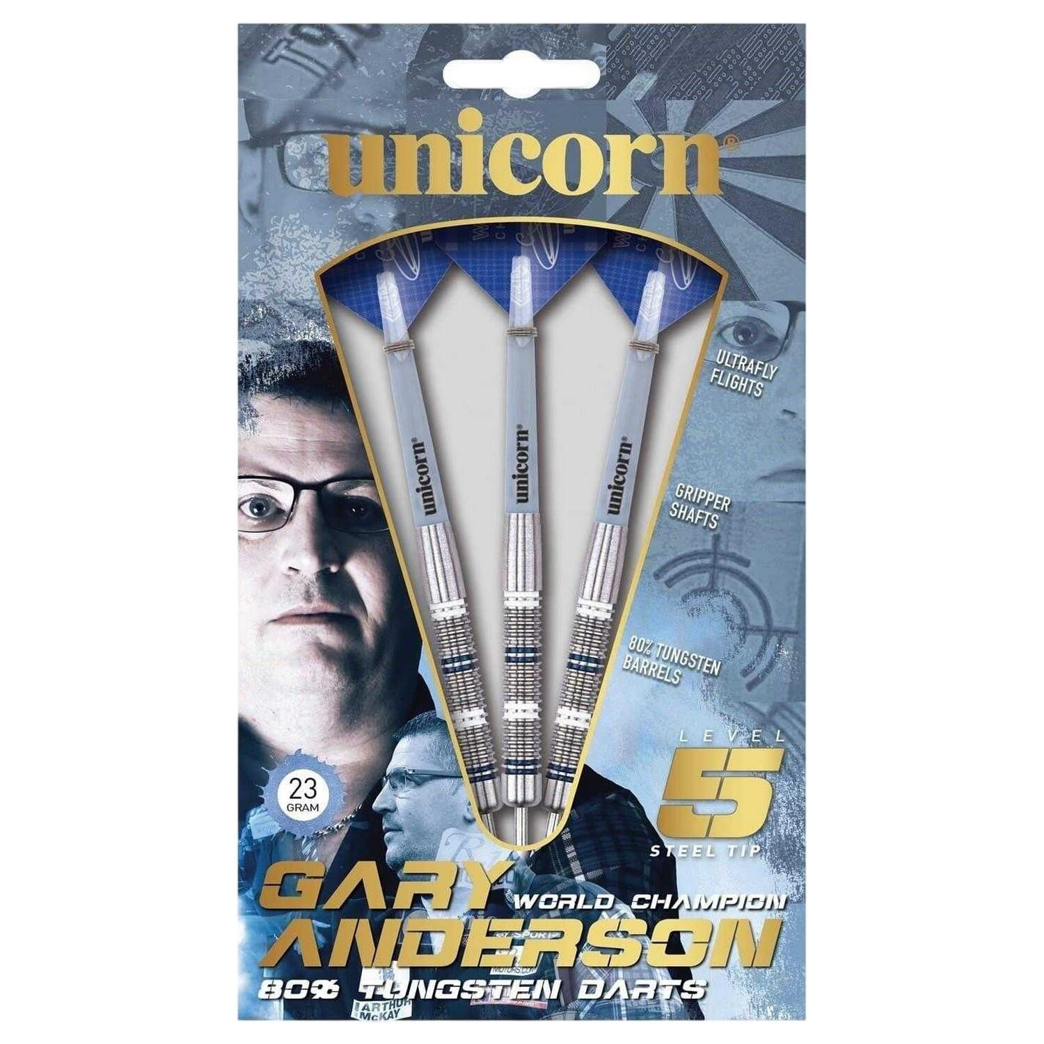 Lot De 3 Fléchettes GARY ANDERSON (Bleu) 4/5