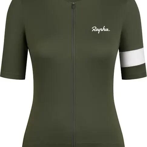 Women's Rapha Core Jersey Green/White