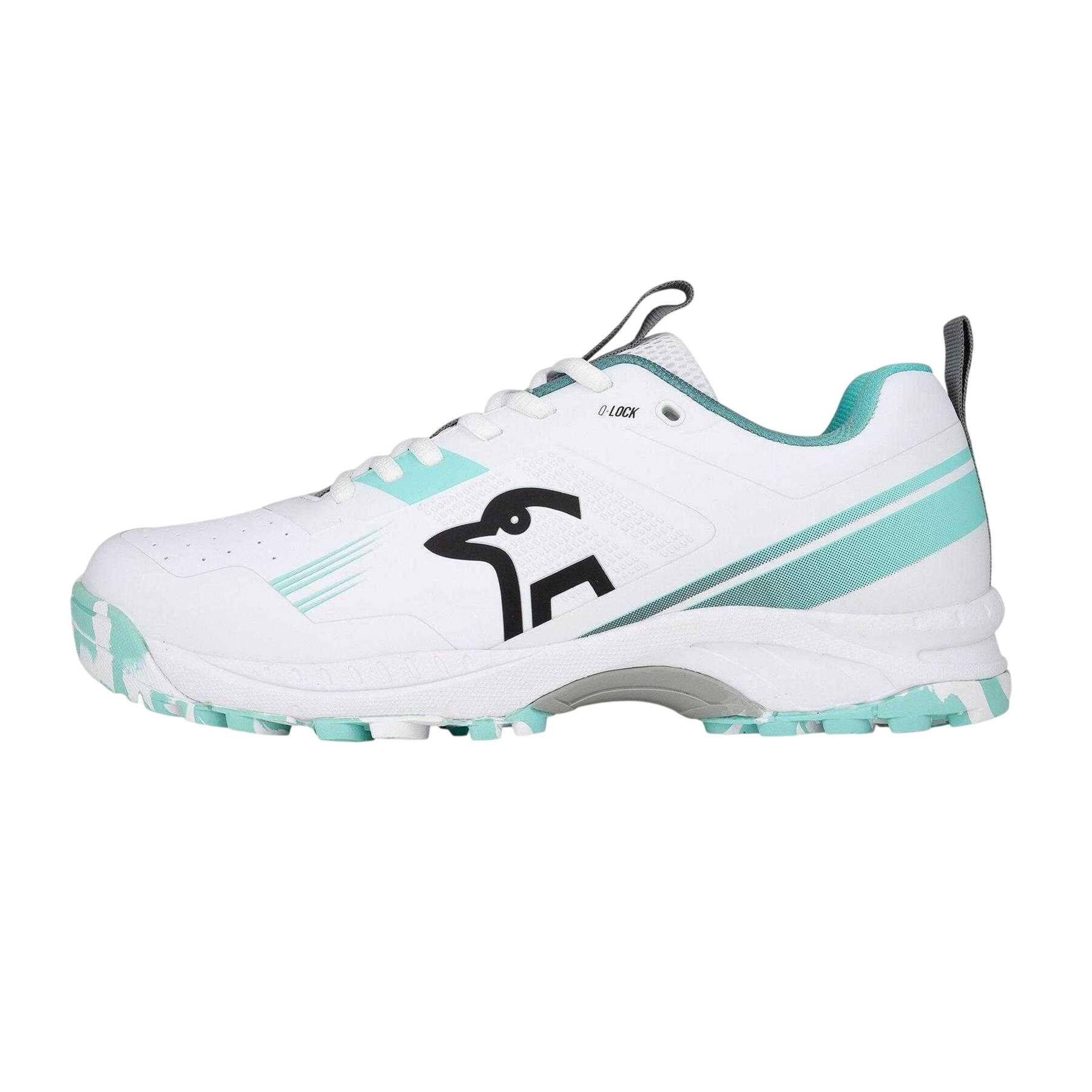 Chaussures De Cricket 4.0 Enfant (Blanc / Bleu) 3/4