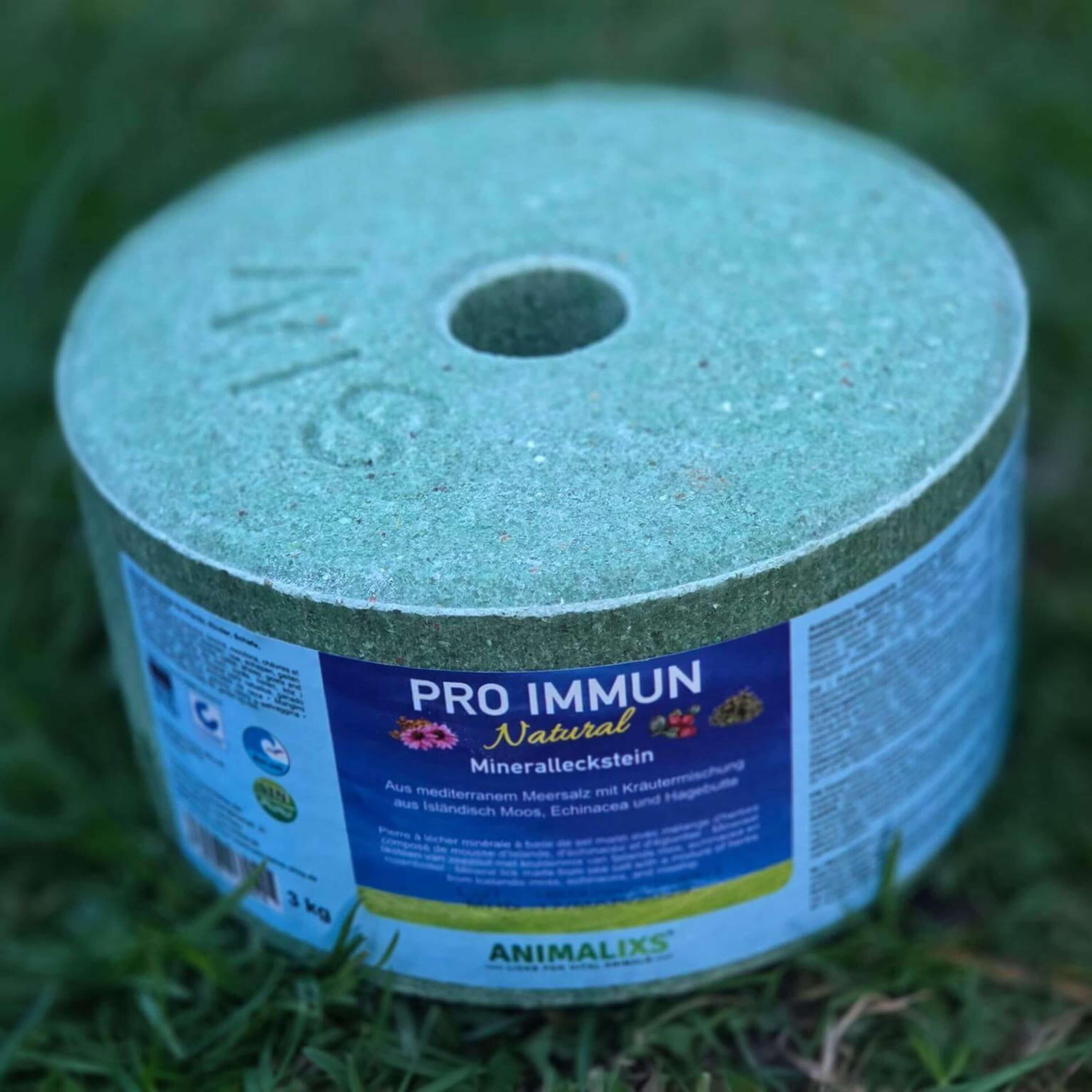 PRO IMMUN Natural Pierre à lécher minérale, set de 4x3kg 11/12