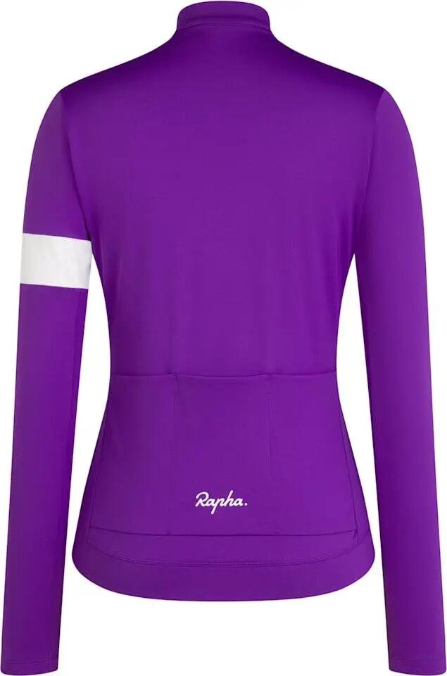 Maglia Rapha Core Thermal Violet a manica lunga da donna 2/2