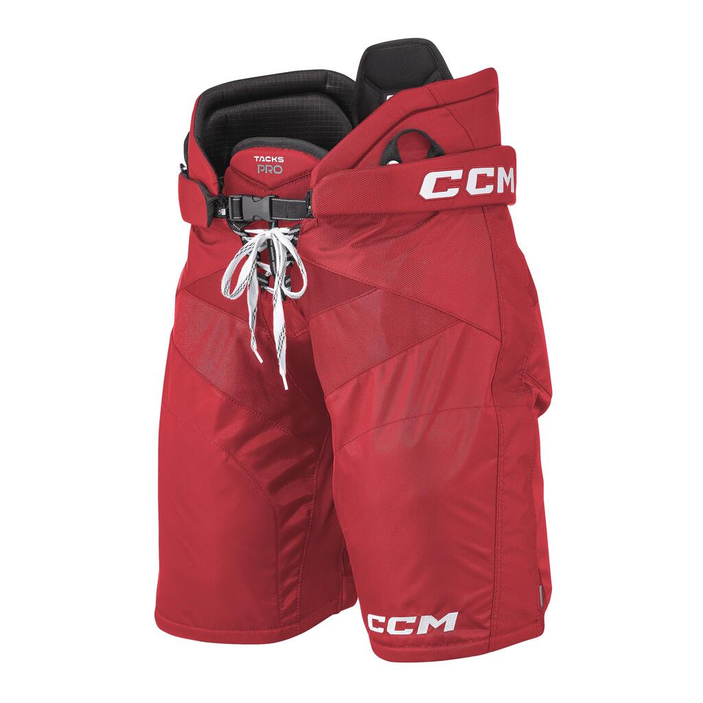 Tacks PRO Hockey Pants - Adults - Red