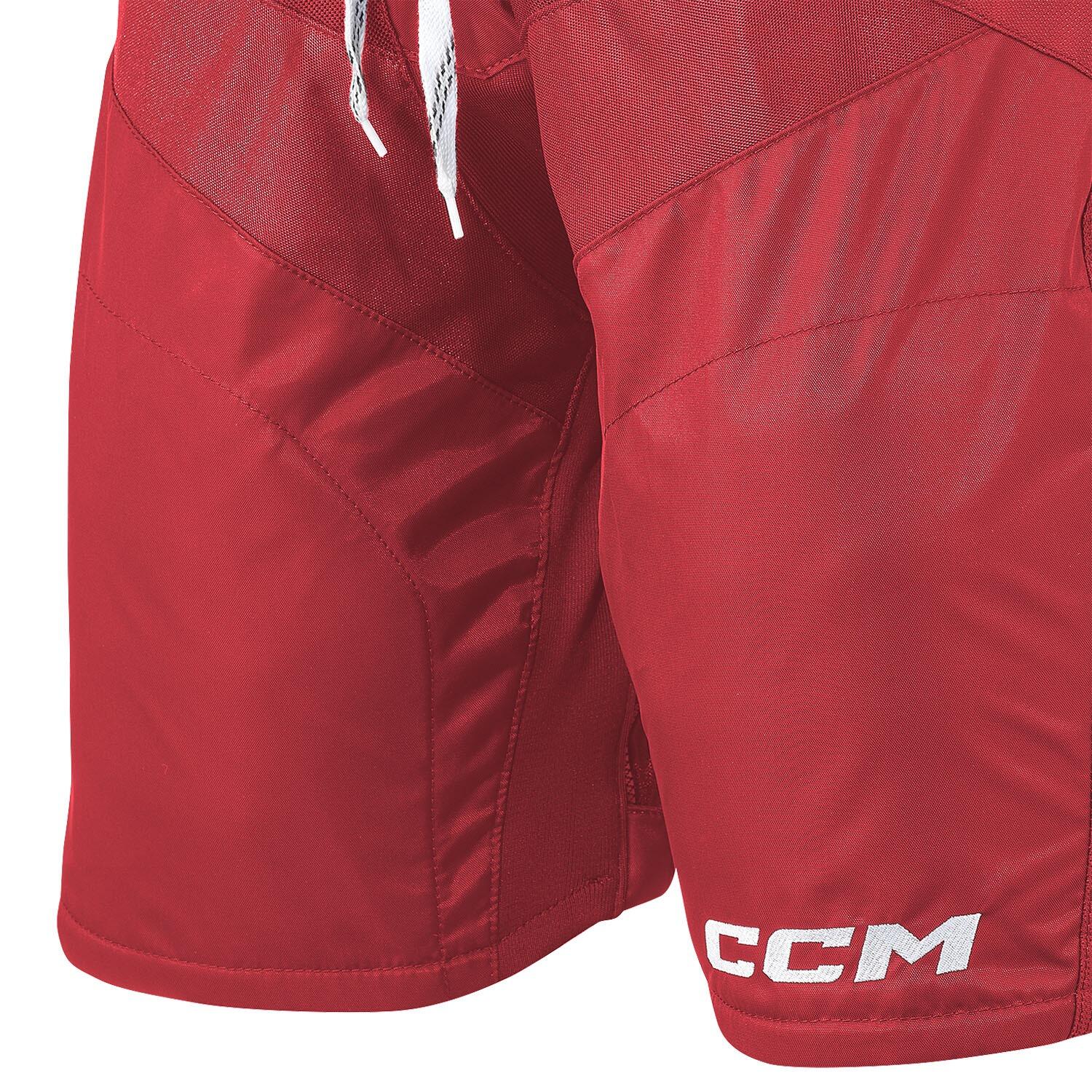 Tacks PRO Pantalones de hockey sobre hielo - Adultos - Rojo 3/5