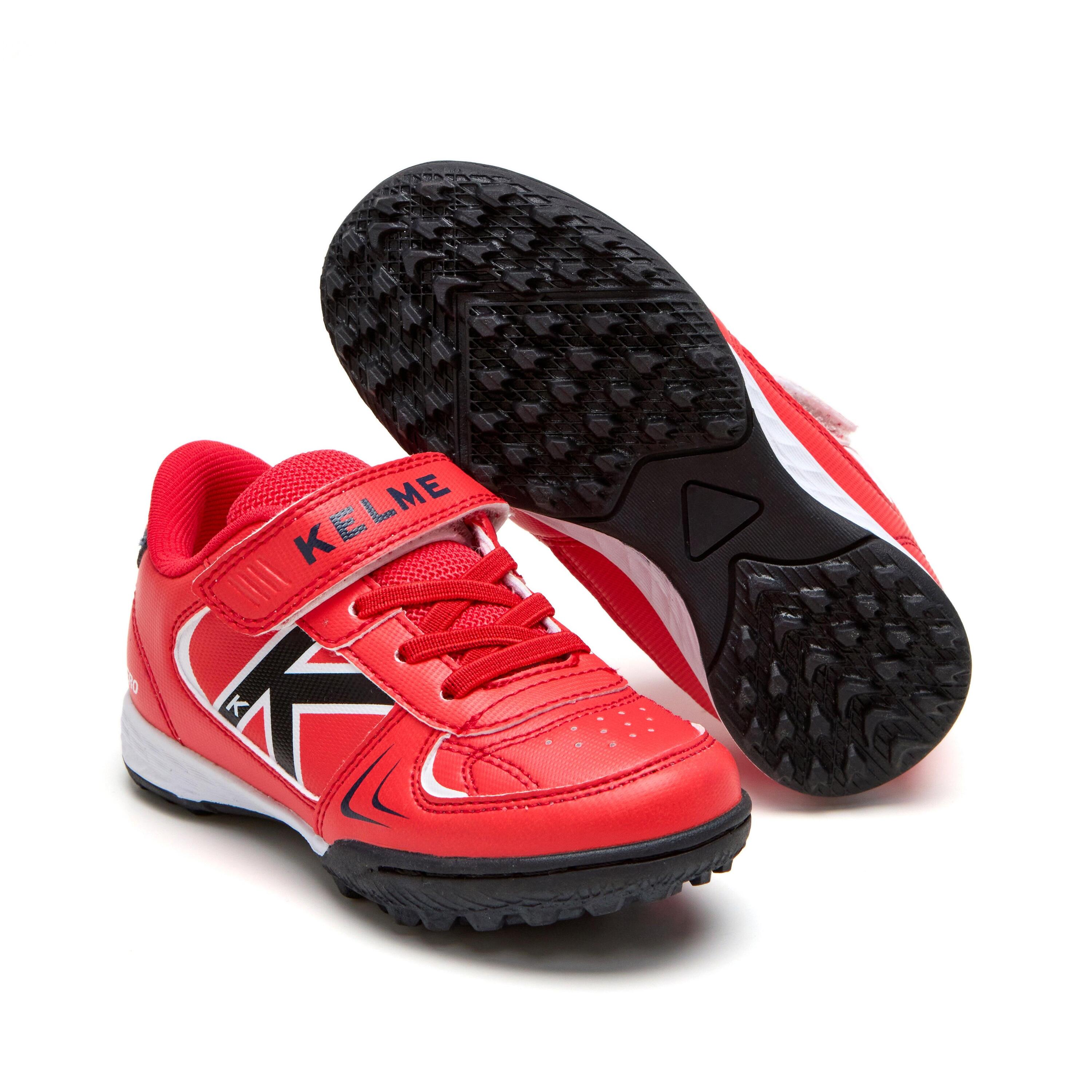 Kelme Zapatillas De Niño Hero Turf Elastic Rojo Unisex 2/4