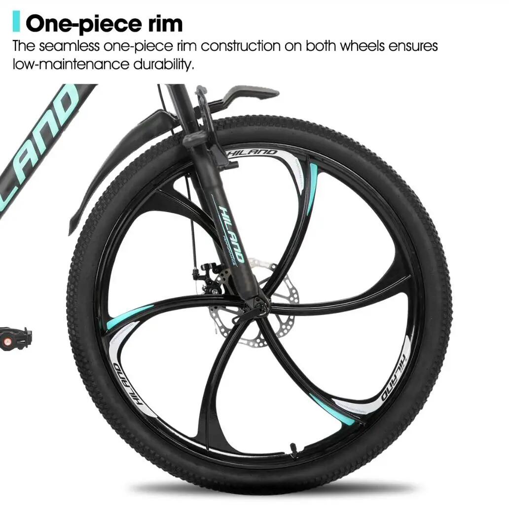 Femme Homme VTT 26 pouces 18 Vitesses Aluminium Roues 3/6 Branches 7/7