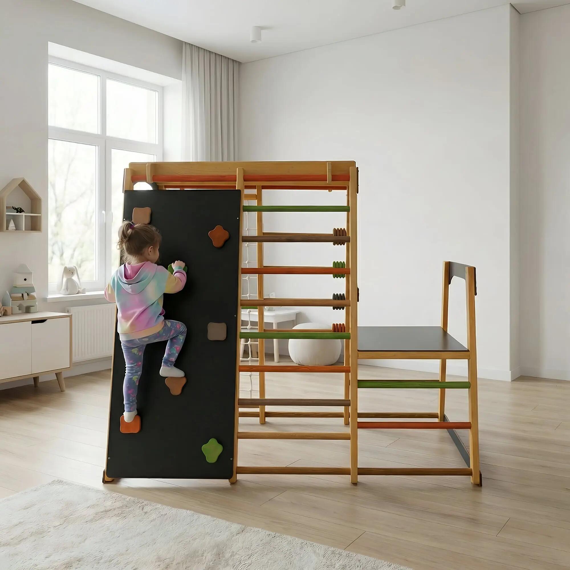 Plac Zabaw Bambino - Ślizg Zielony 4/7