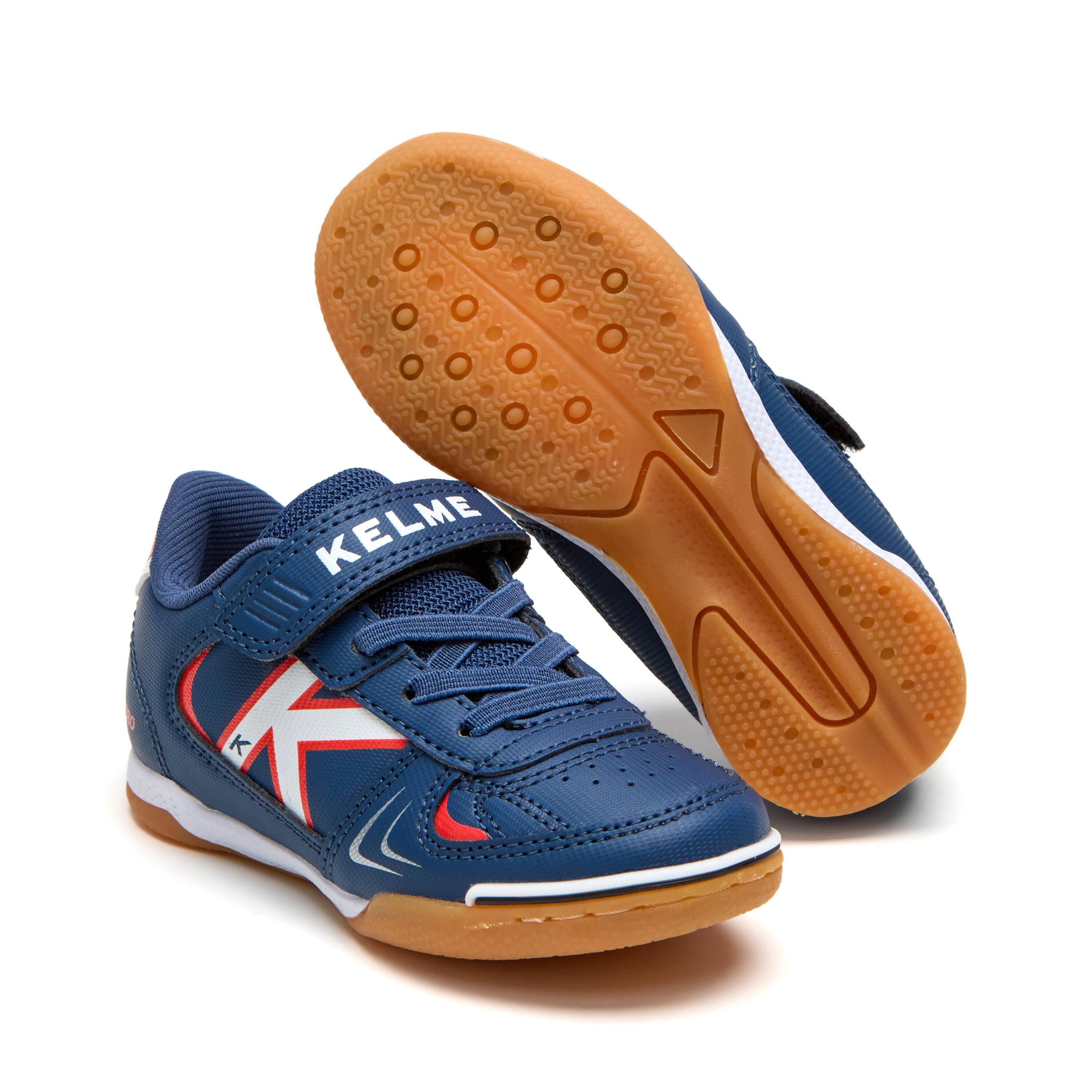 Kelme Zapatillas De Niño Hero Elastic Indoor Azul Unisex 2/4