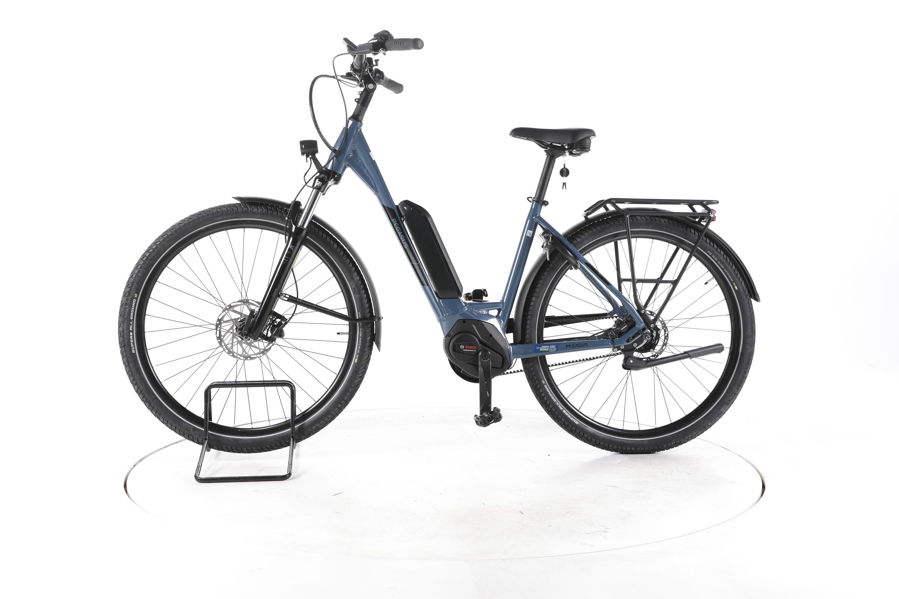 Tweedehands - Pegasus Solero E5R City E-Bike Lage instap - Zeer goed 6/7