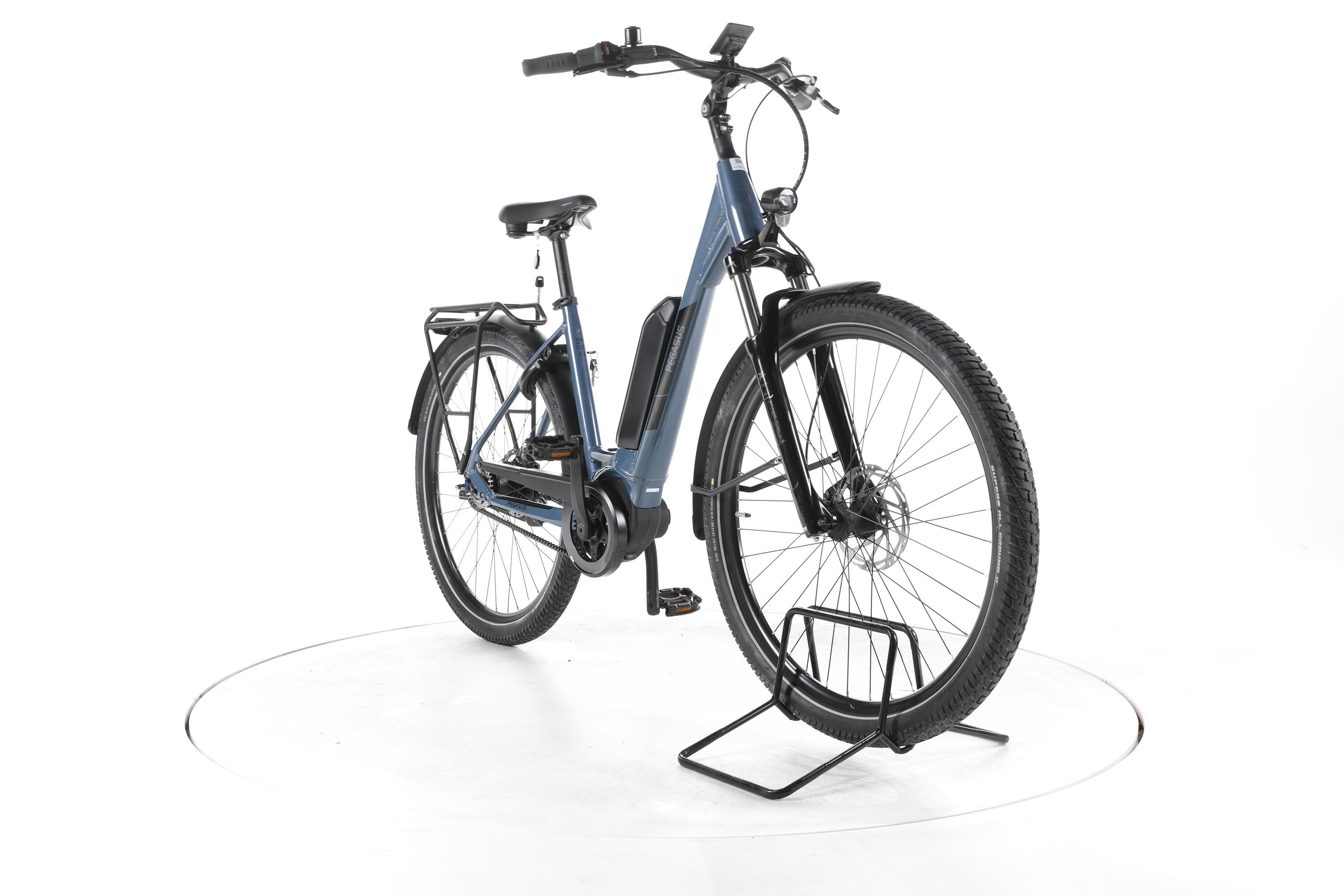 Tweedehands - Pegasus Solero E5R City E-Bike Lage instap - Zeer goed 3/7
