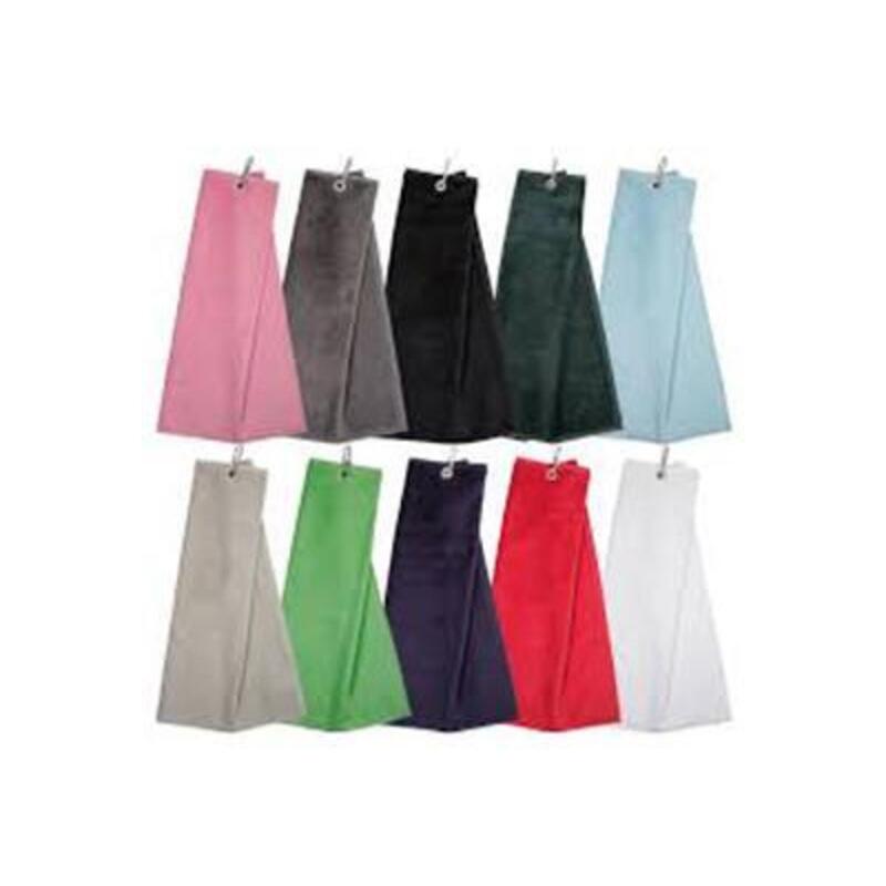 VELOUR TRI-FOLD TOWEL - DIVERSE KLEUREN