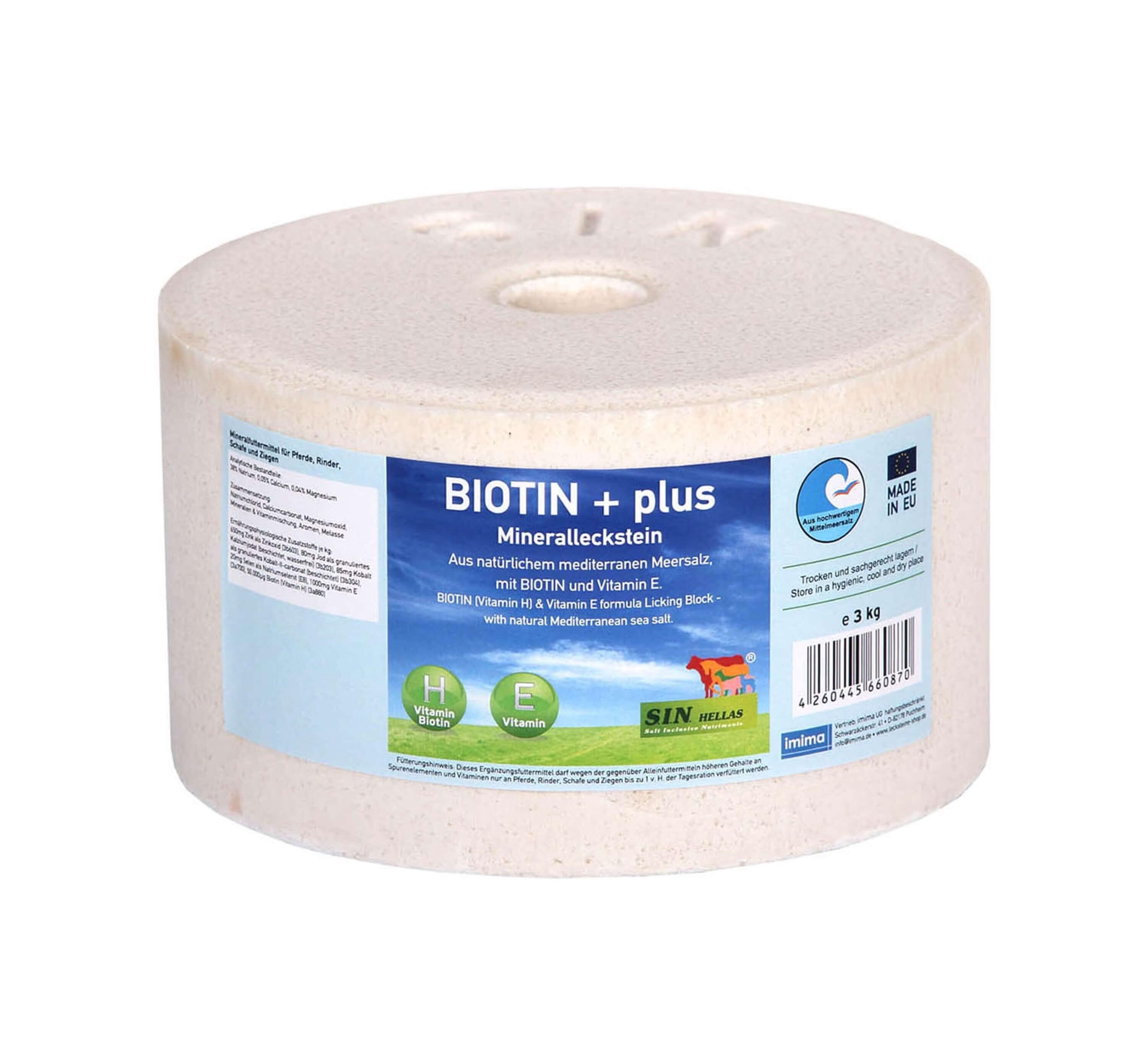 Pack Pelage & Sabots, 3x 3 kg, avec Zincoblock, Biotin+, Spirulina Plus 4/10