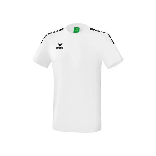 Tricou ERIMA Essential 5-C Alb/Negru
