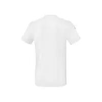 Tricou ERIMA Essential 5-C Alb/Negru