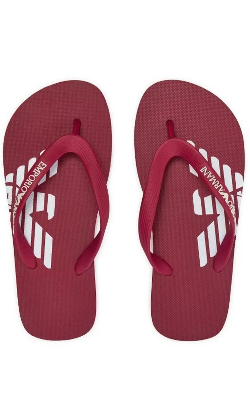ARMANI EXCHANGE Armani Exchange Zehentrenner Slippers burgundy 3/3