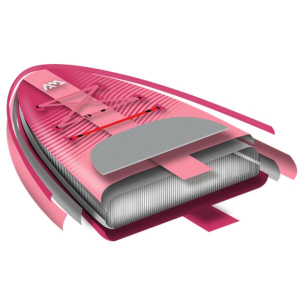 PADDLE GONFLABLE AQUA MARINA CORAL 10.2 RASPBERRY 4/7
