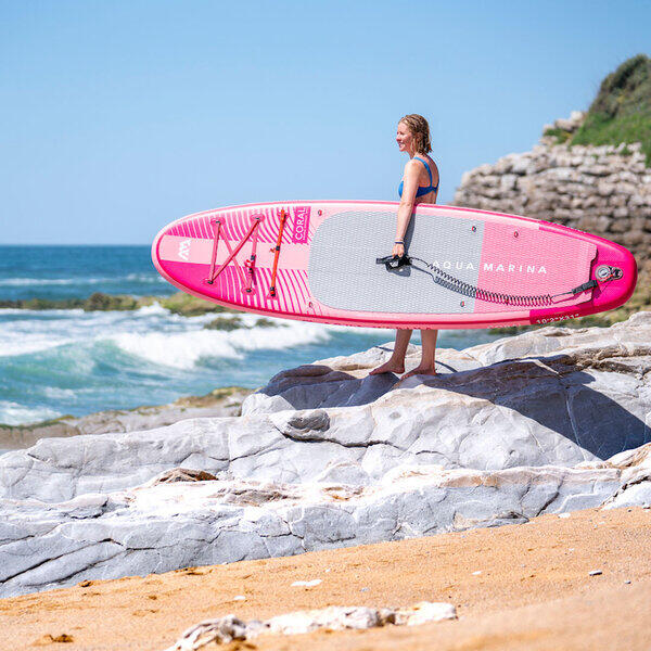 PADDLE GONFLABLE AQUA MARINA CORAL 10.2 RASPBERRY 3/7