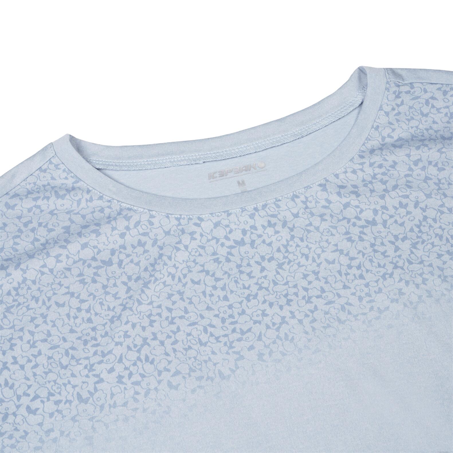 Brownfield T-Shirt Dames Korte mouw Light Blue 4/5