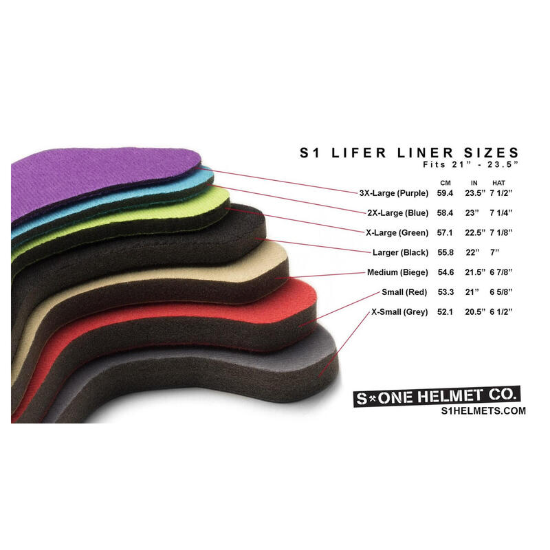 S-One Sizing Liners Lifer Xxxlarge | Culoare violet | Dimensiune 2mm | S-Unul