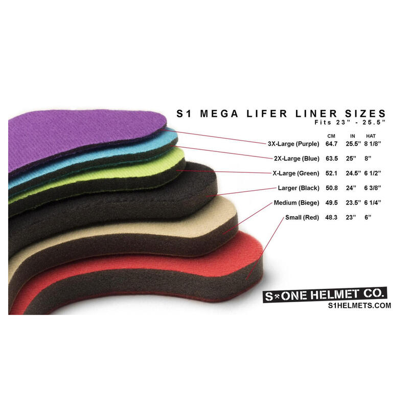 S-One Sizing Liners Lifer Xxxlarge | Culoare violet | Dimensiune 2mm | S-Unul